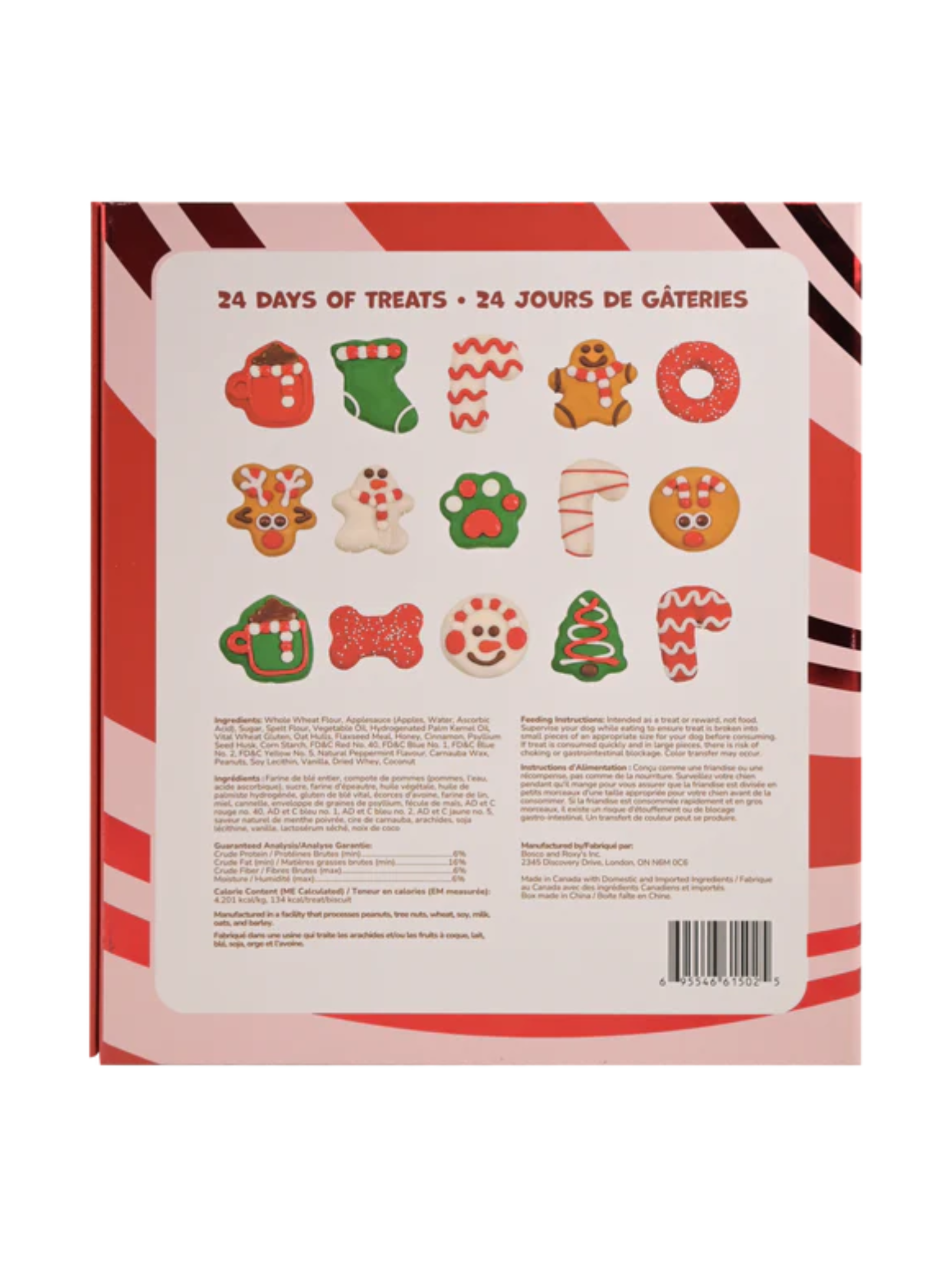 BOSCO & ROXY'S - Calendrier de l'avent musicale. Bêtes Gourmandes, boutique spécialisée alimentation, éducation et sports pour chiens à Québec.