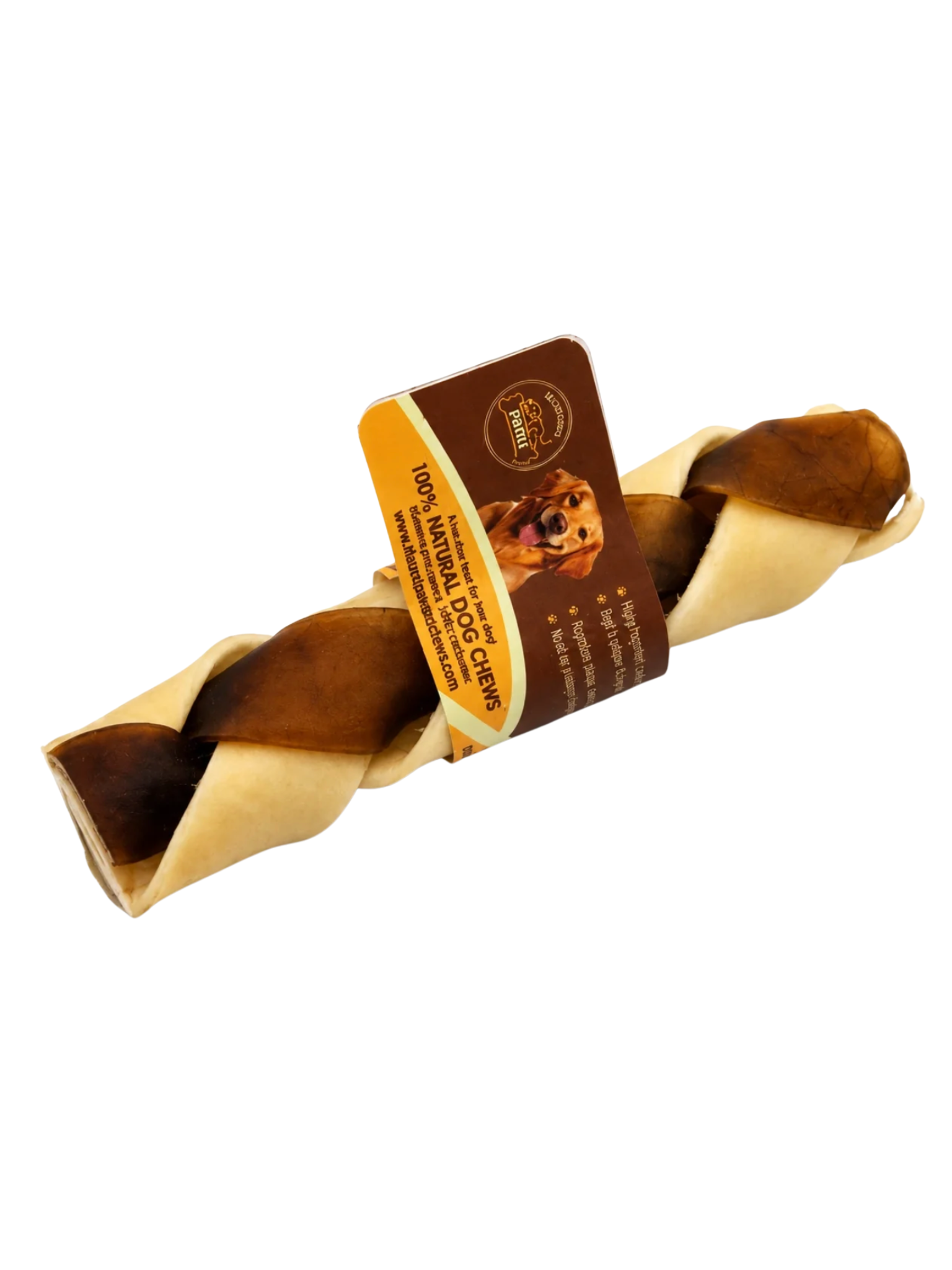 Bâtonnet tressé rond (peau de chameau et de buffle) - Friandises à mâcher pour chiens à ingrédient unique Friandise à mâcher tressée ultra-résistante pour un enrichissement durable et un soutien dentaire Notre bâtonnet tressé rond (peau de chameau et de buffle) est une friandise à mâcher dense et résistante, fabriquée à partir de peau 100 % naturelle de chameau ou de buffle (un seul ingrédient selon la variété). Tressée serrée en forme de bâtonnet rond, cette friandise offre une épaisseur optimale et une sé