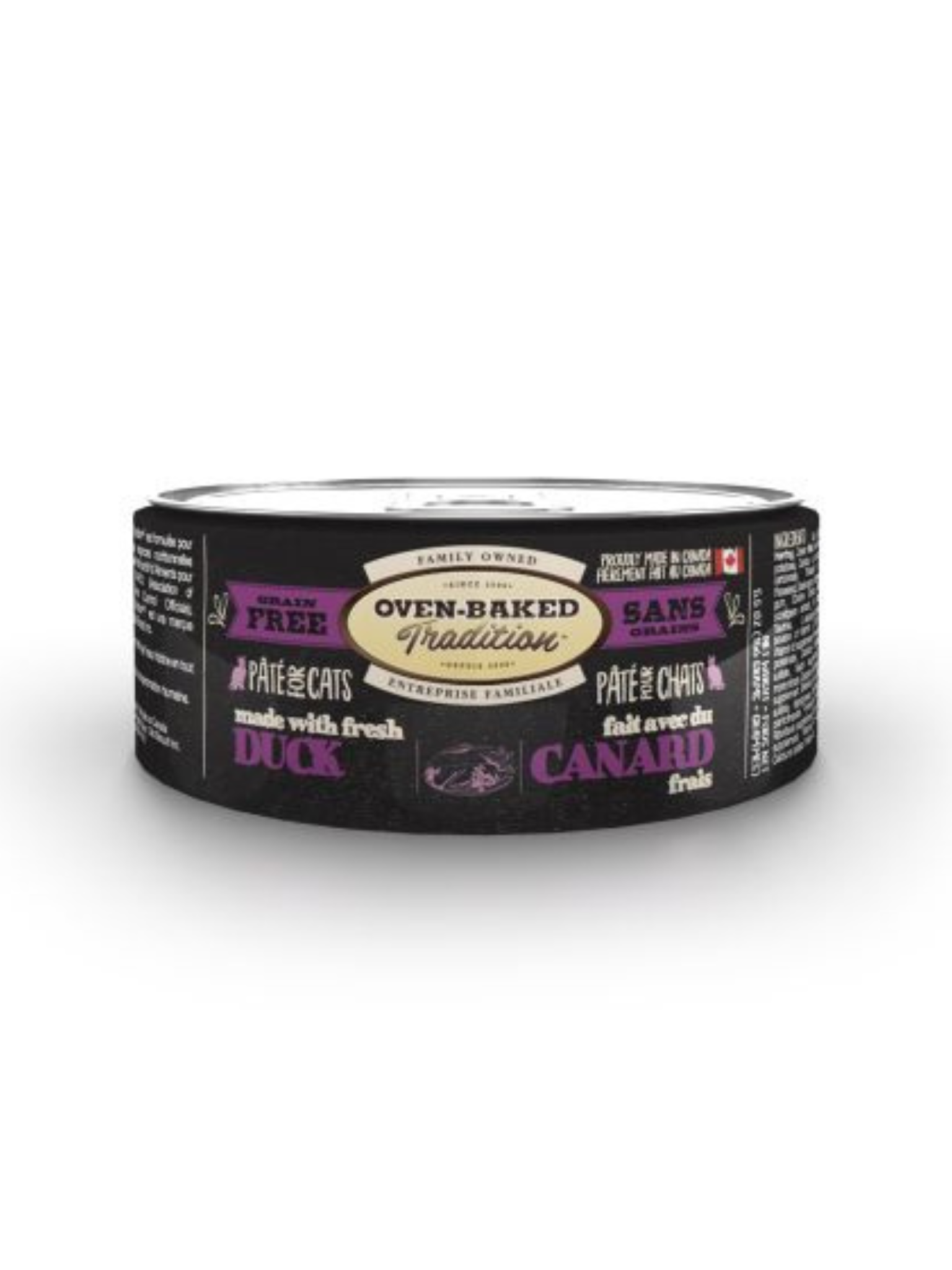 OBT - Pâté de canard pour chat. Bêtes Gourmandes, boutique spécialisée alimentation, éducation et sports pour chiens à Québec.