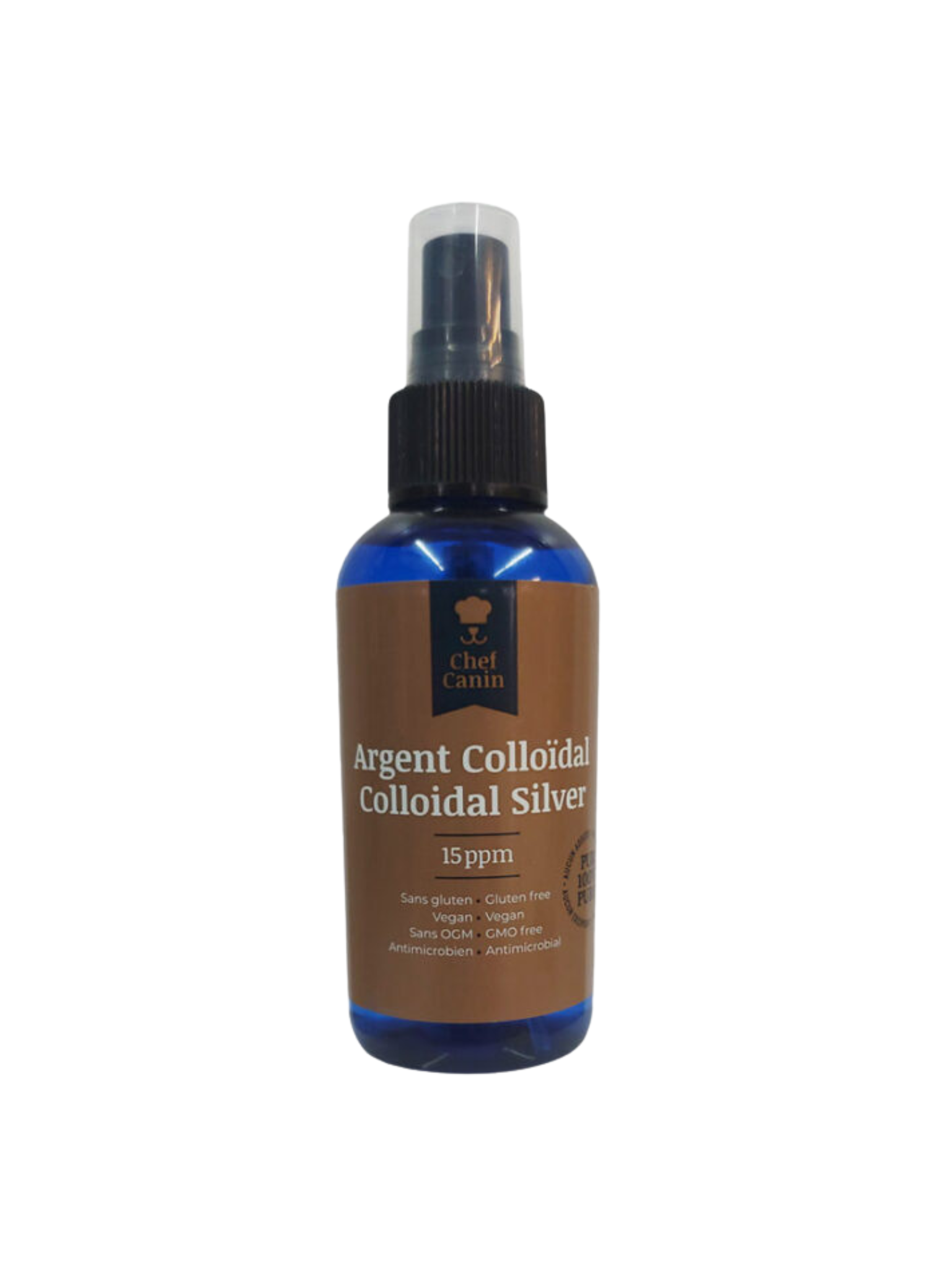 CHEF CANIN - Argent colloidal 15ppm 125ml
