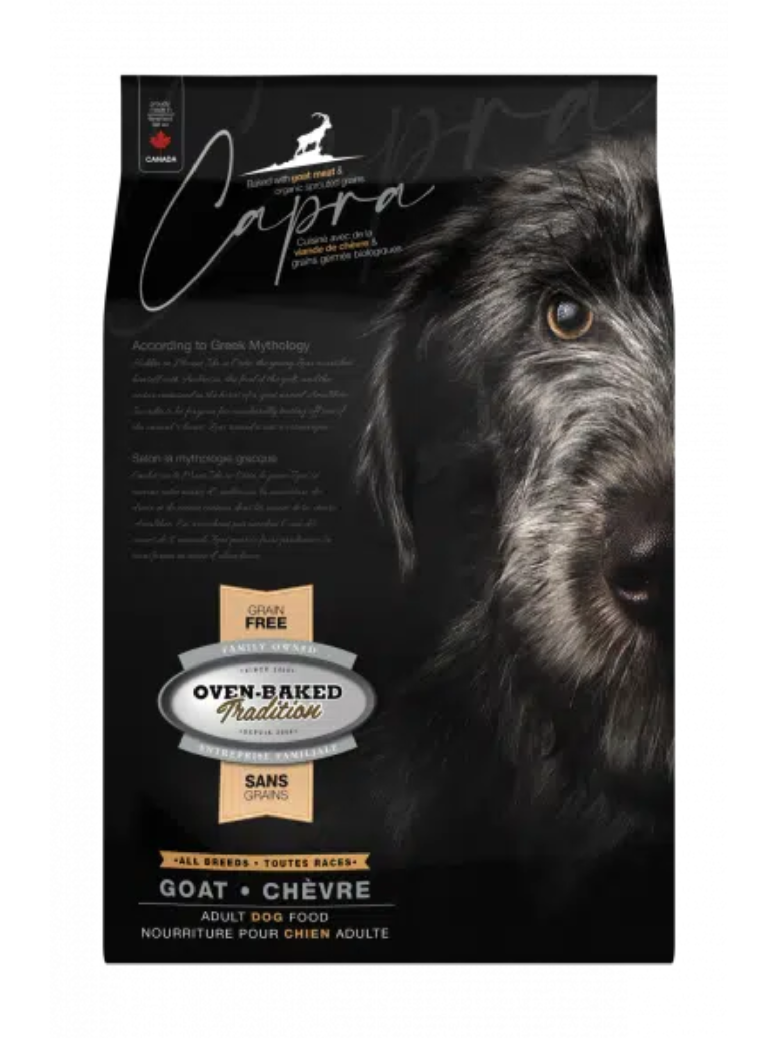 OBT - Nourriture pour chien sans grains à la chèvre