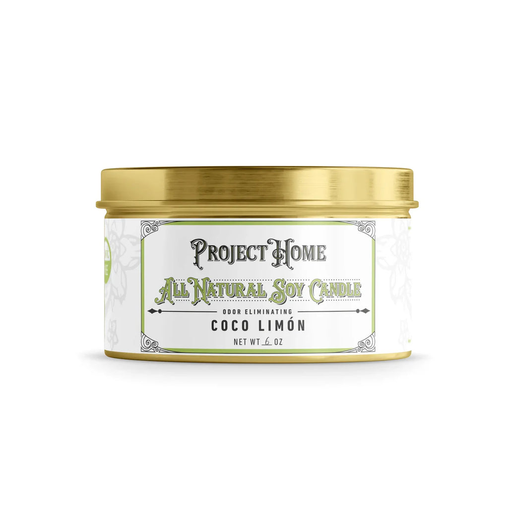 PROJECT SUDZ - Chandelle de soya coco & lime. Bêtes Gourmandes, boutique spécialisée alimentation, éducation et sports pour chiens à Québec.