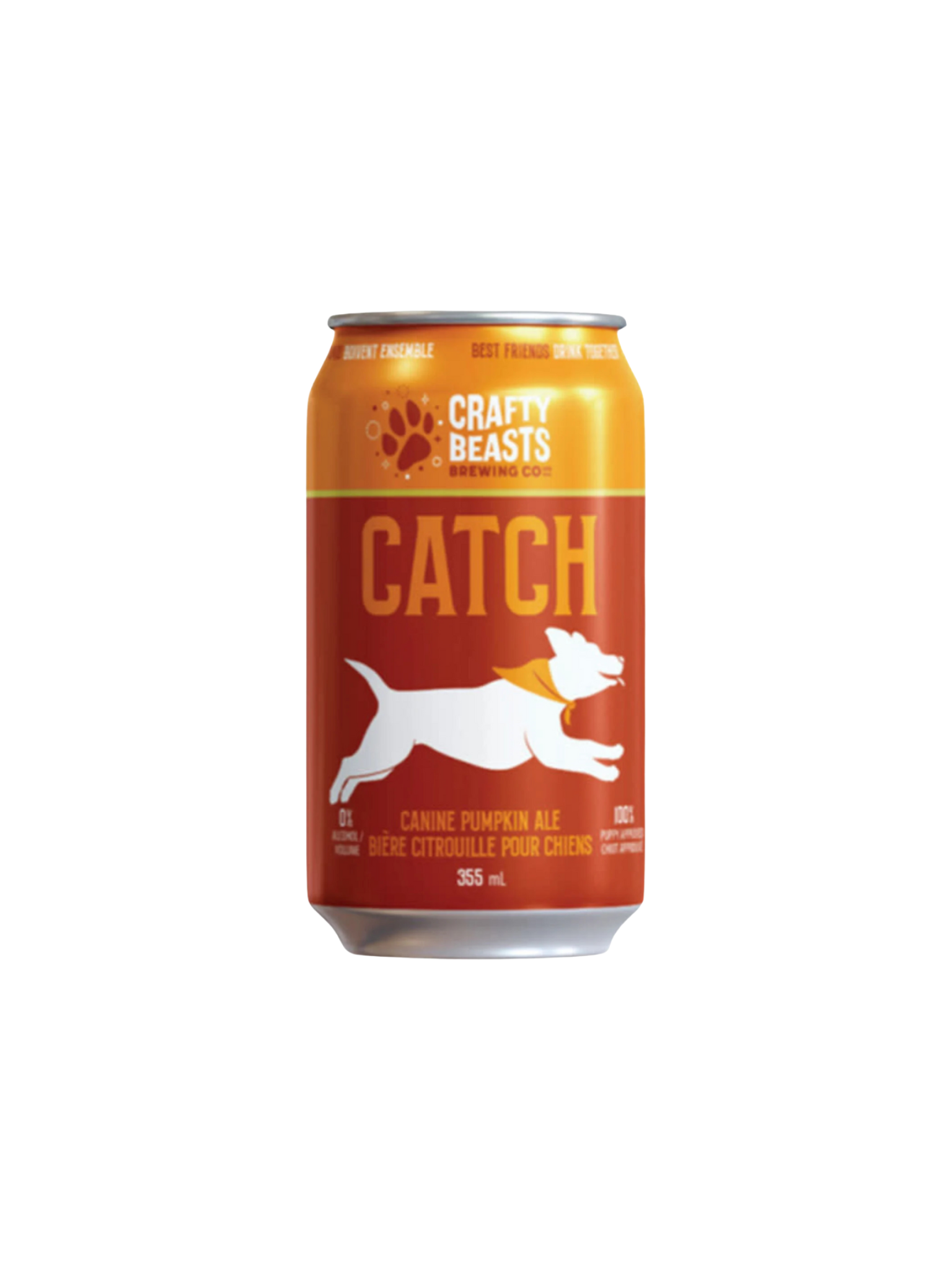 CRAFTY BEAST - Bière à la citrouille pour chien. Bêtes Gourmandes, boutique spécialisée alimentation, éducation et sports pour chiens à Québec.

