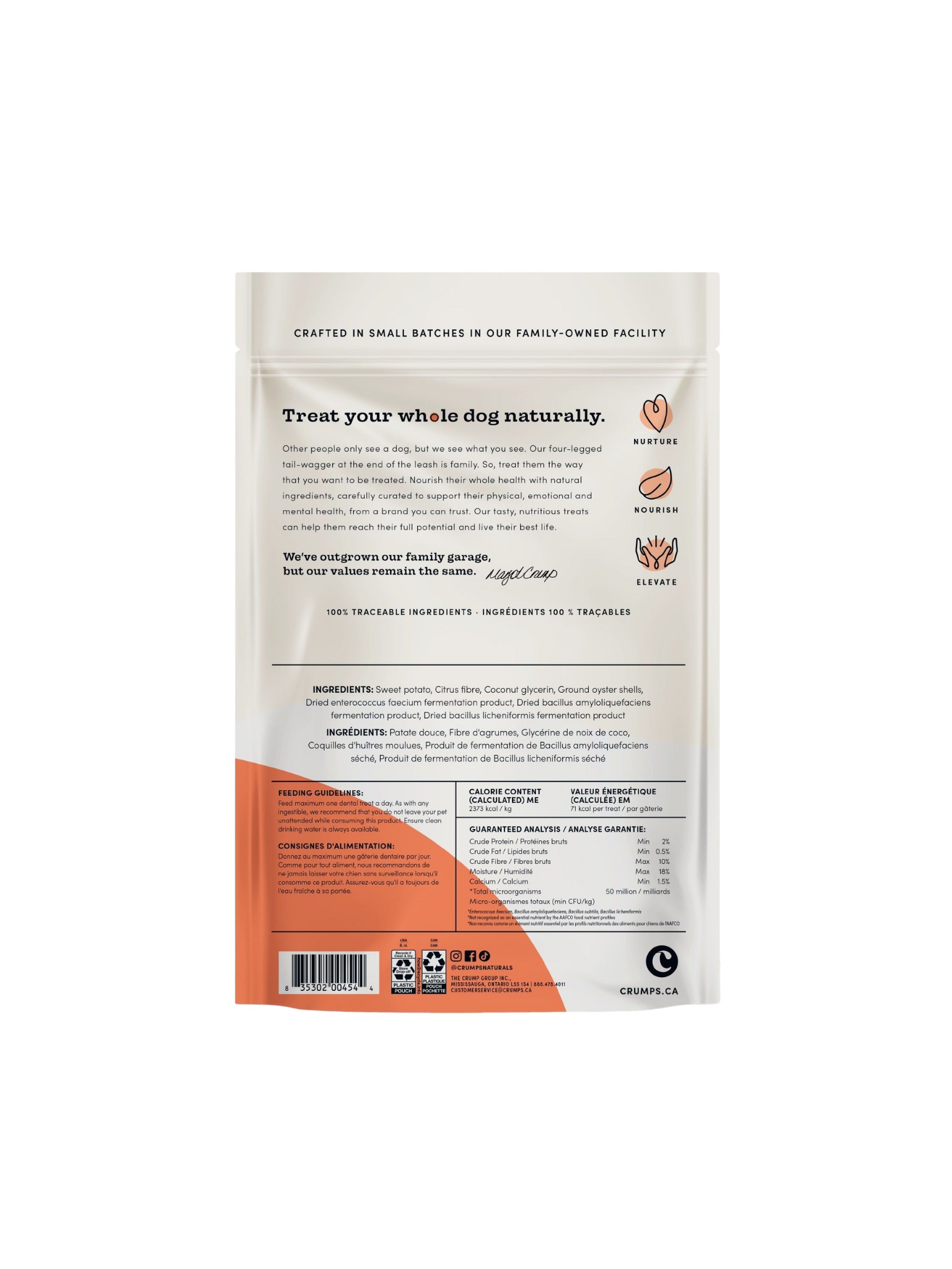 CRUMPS - Plaque Busters 7" Soins de la bouche Pqt 10