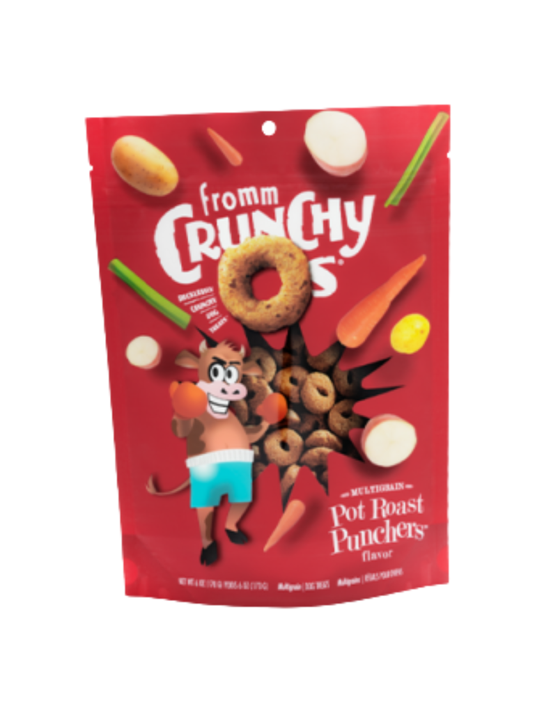 FROMM - Crunchy O's boeuf & légumes . Bêtes Gourmandes, boutique spécialisée alimentation, éducation et sports pour chiens à Québec.