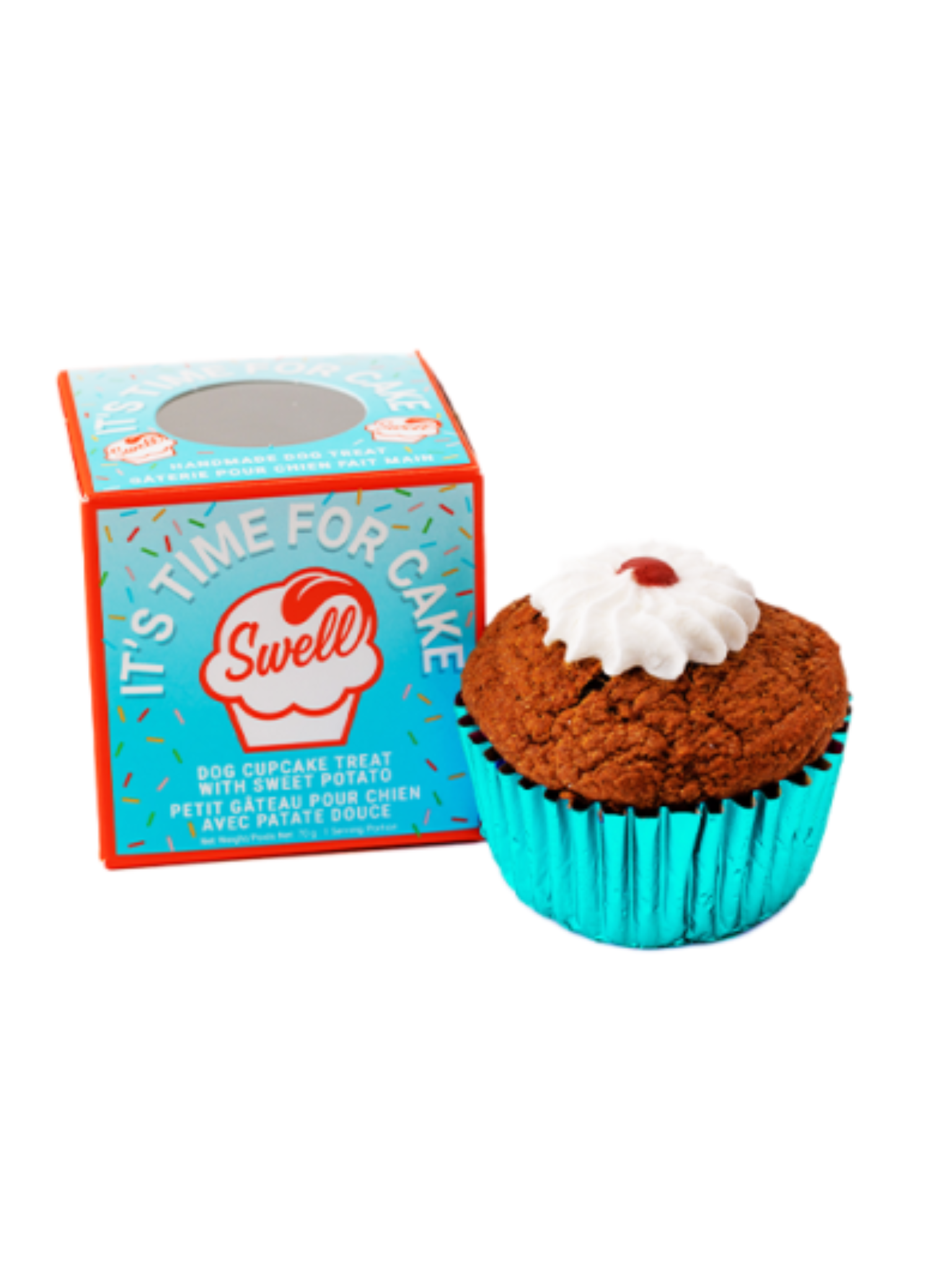 SWELL - Cupcake pour chien à la patate douce