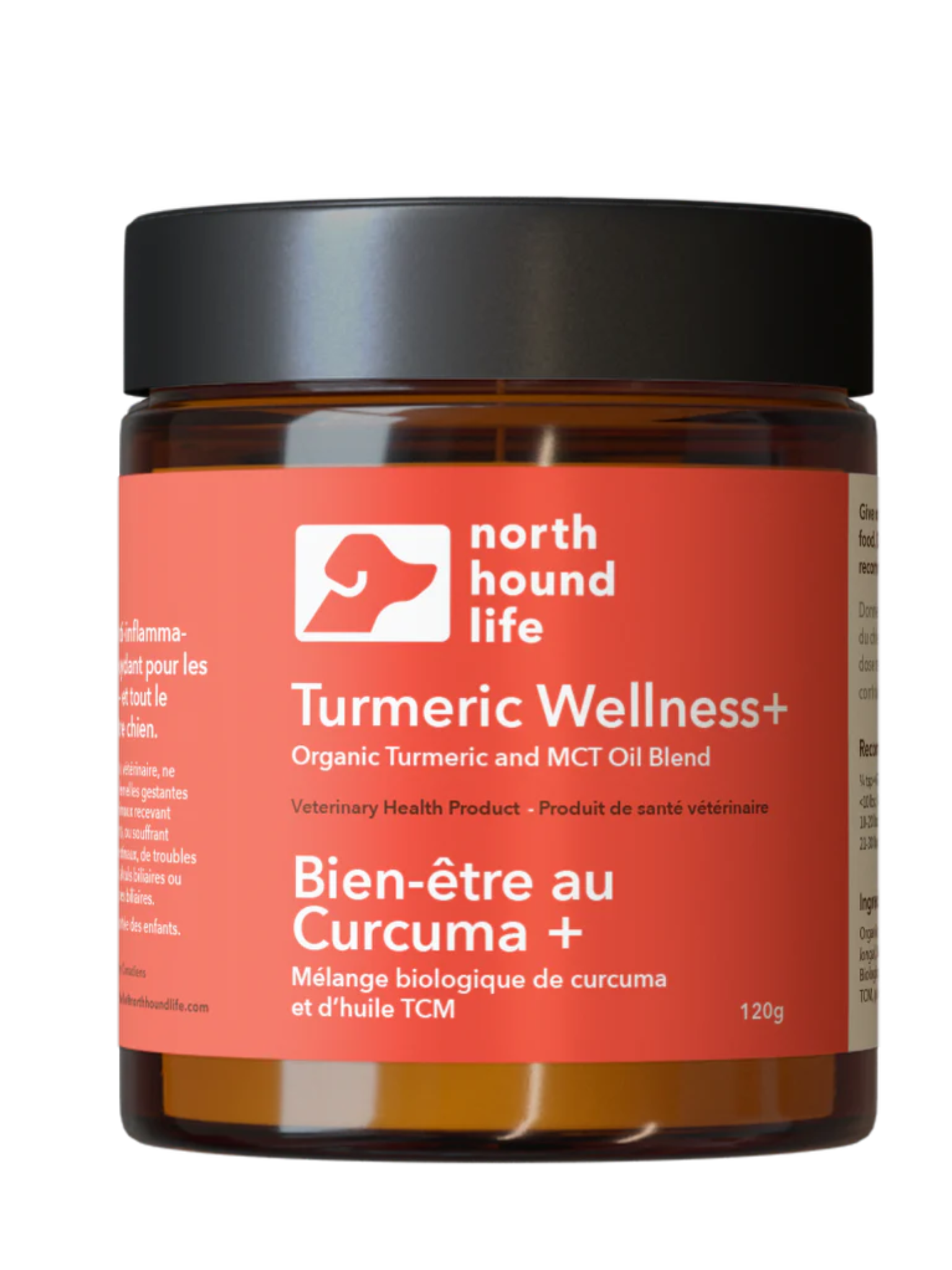 NORTH HOUND LIFE - Supplément pour chien mélange de curcuma 120g