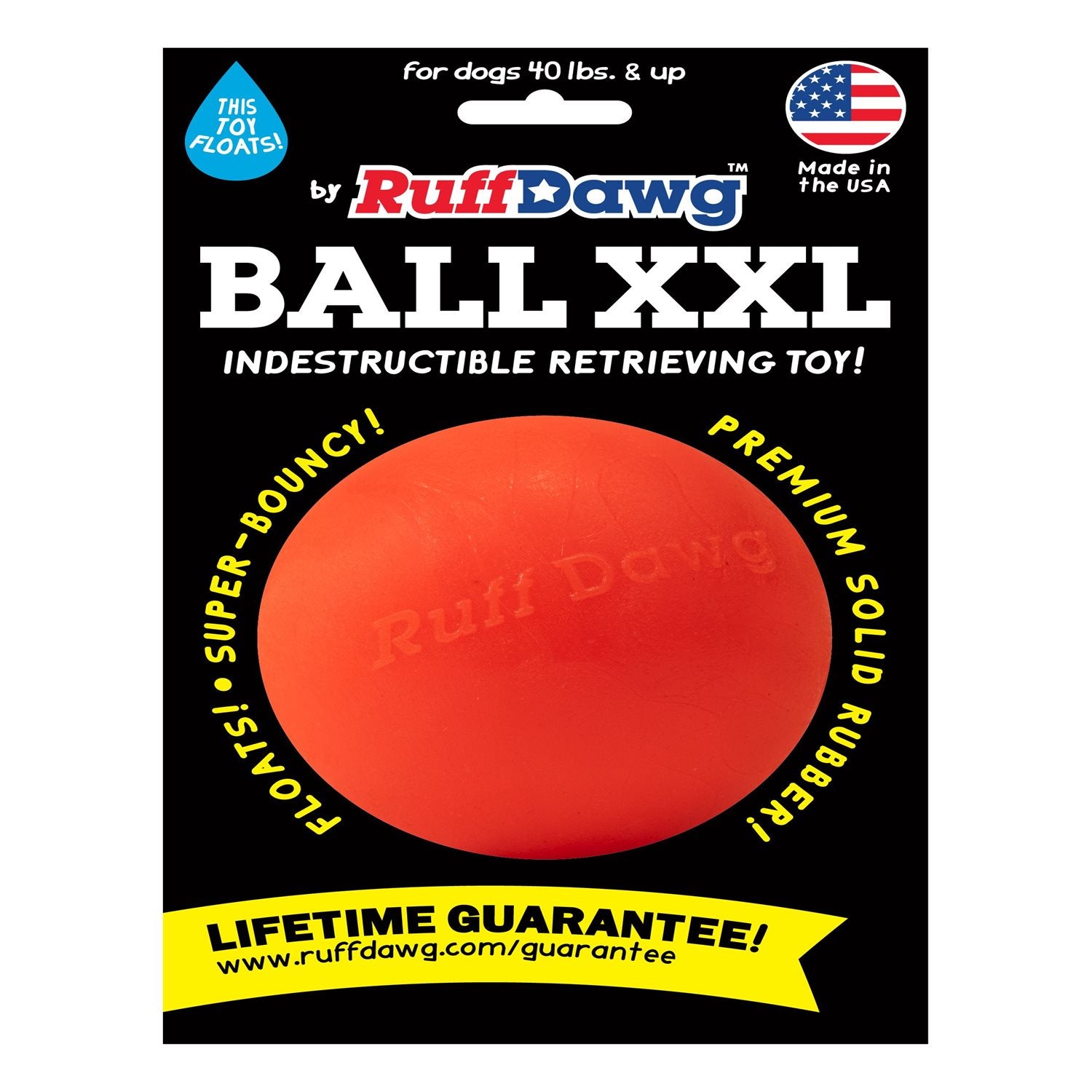 RUFFDAWG - Jouet indestructible balle