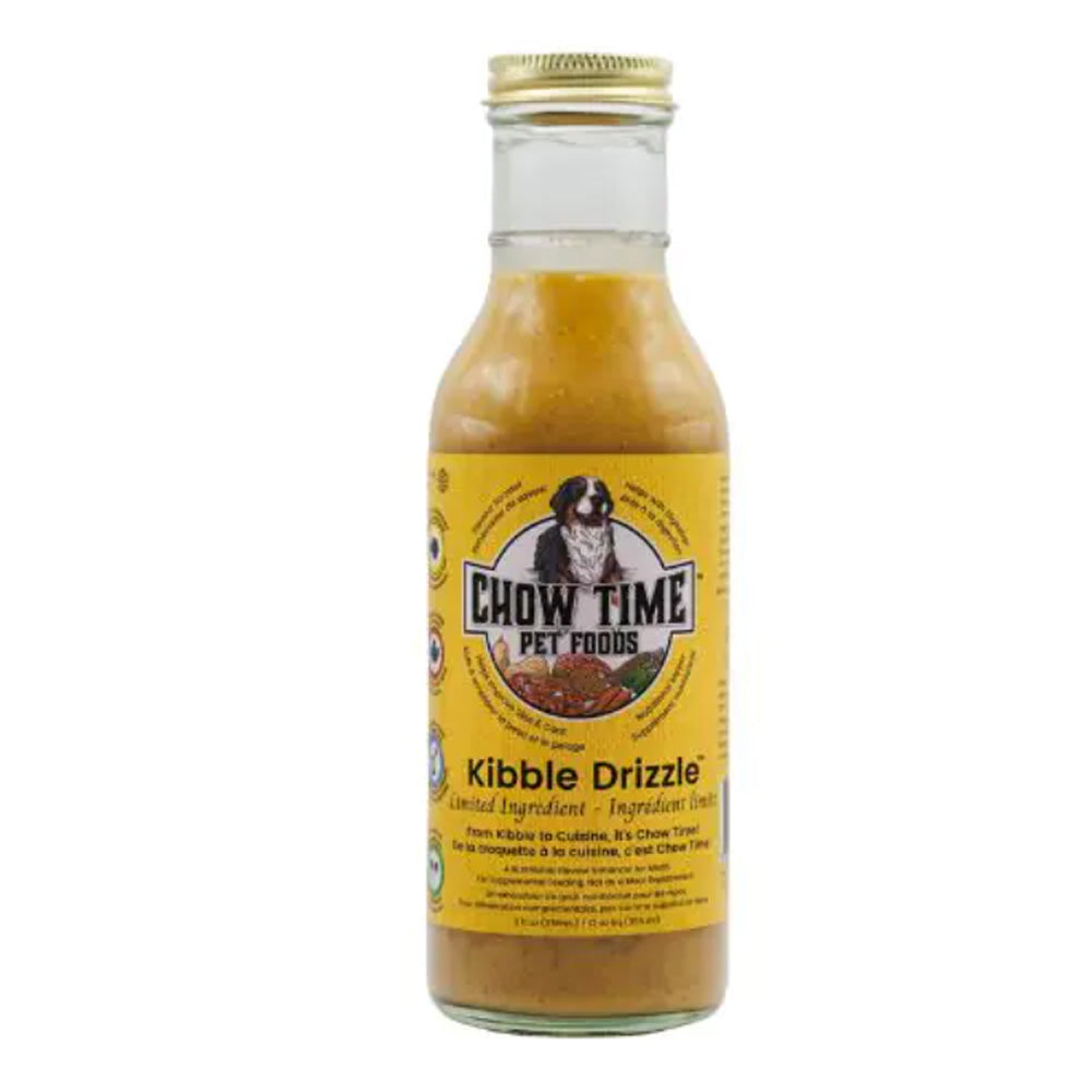 CHOW TIME - Vinaigrette topper pour chien. Bêtes Gourmandes, boutique spécialisée alimentation, éducation et sports pour chiens à Québec.