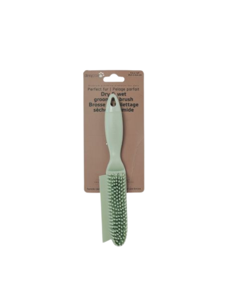 DEXYPAWS - Brosse de toilettage pour la perte de poils. Bêtes Gourmandes, boutique spécialisée alimentation, éducation et sports pour chiens à Québec.