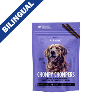 NUTRISOURCE - Chompy chompers dinde & canard 6oz. Bêtes Gourmandes, boutique spécialisée alimentation, éducation et sports pour chiens à Québec.