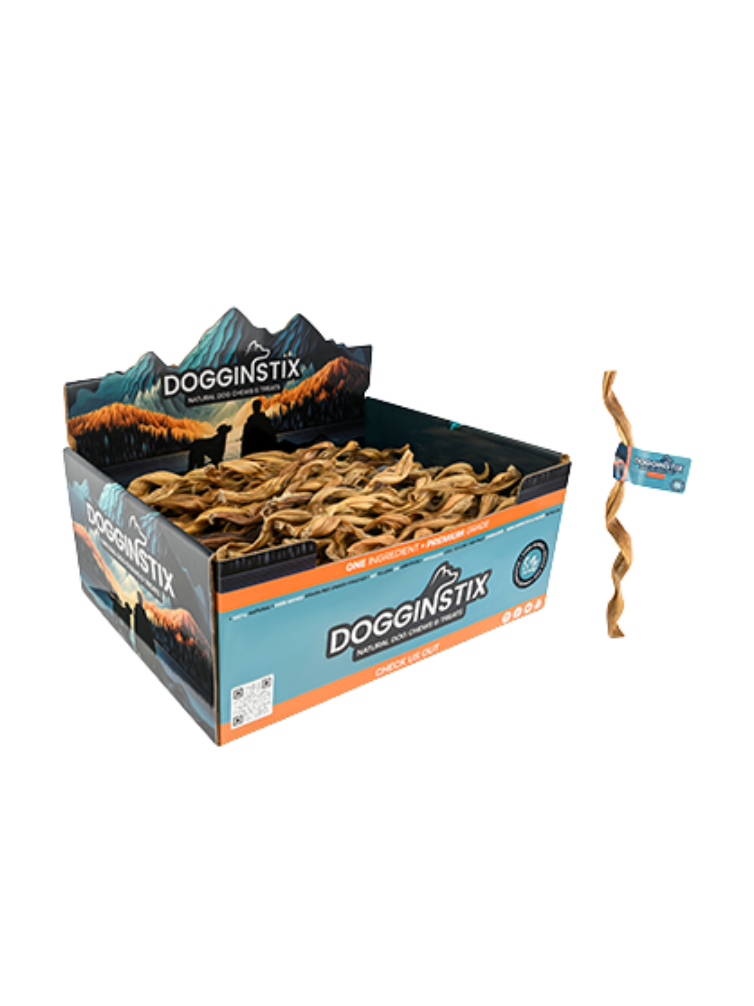 DOGGINSTIX - Torade de collagène d'agneau 12 po