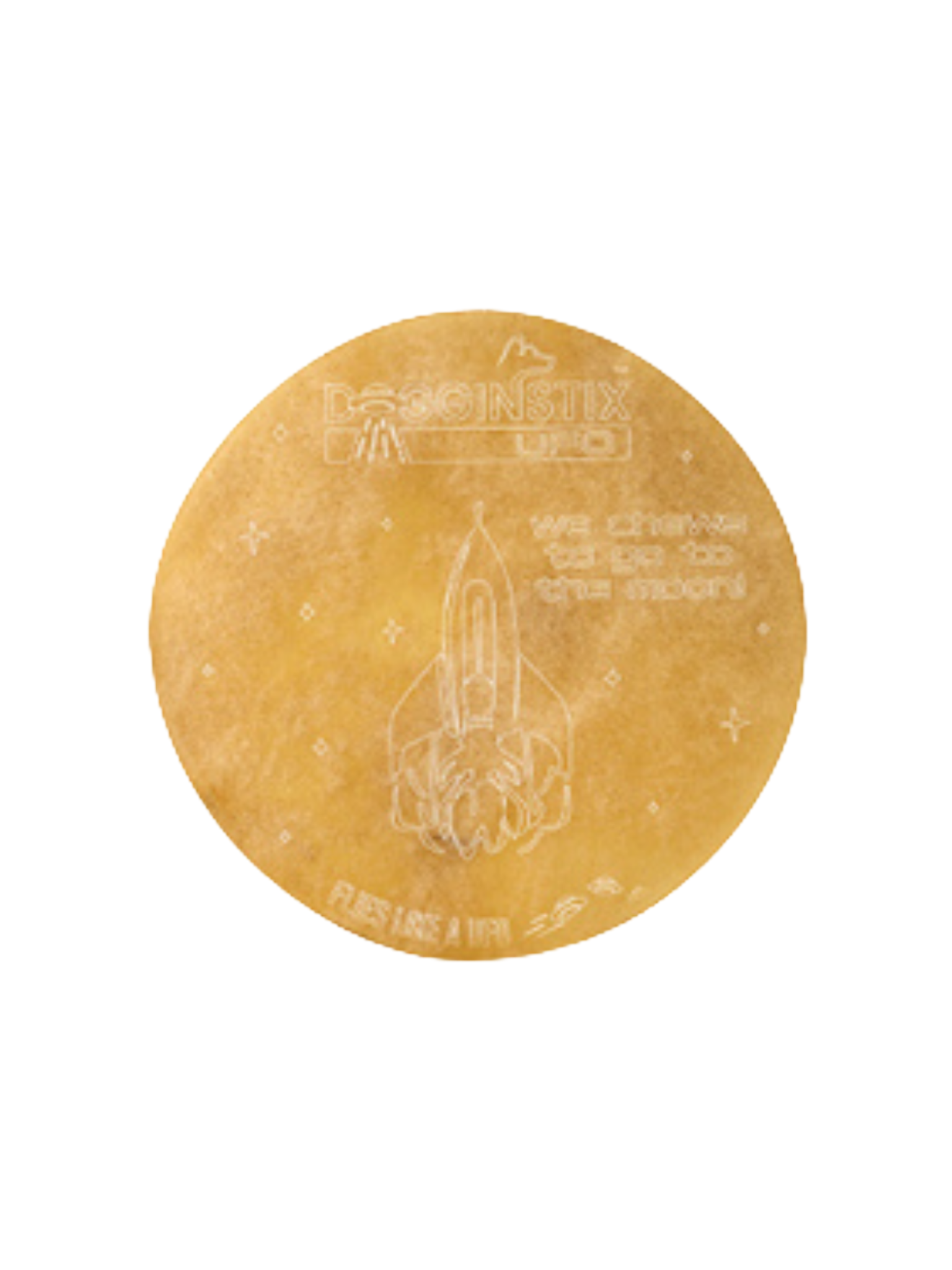 DOGGINSTIX - Disque de collagène de boeuf 9.75po. Bêtes Gourmandes, boutique spécialisée alimentation, éducation et sports pour chiens à Québec.
