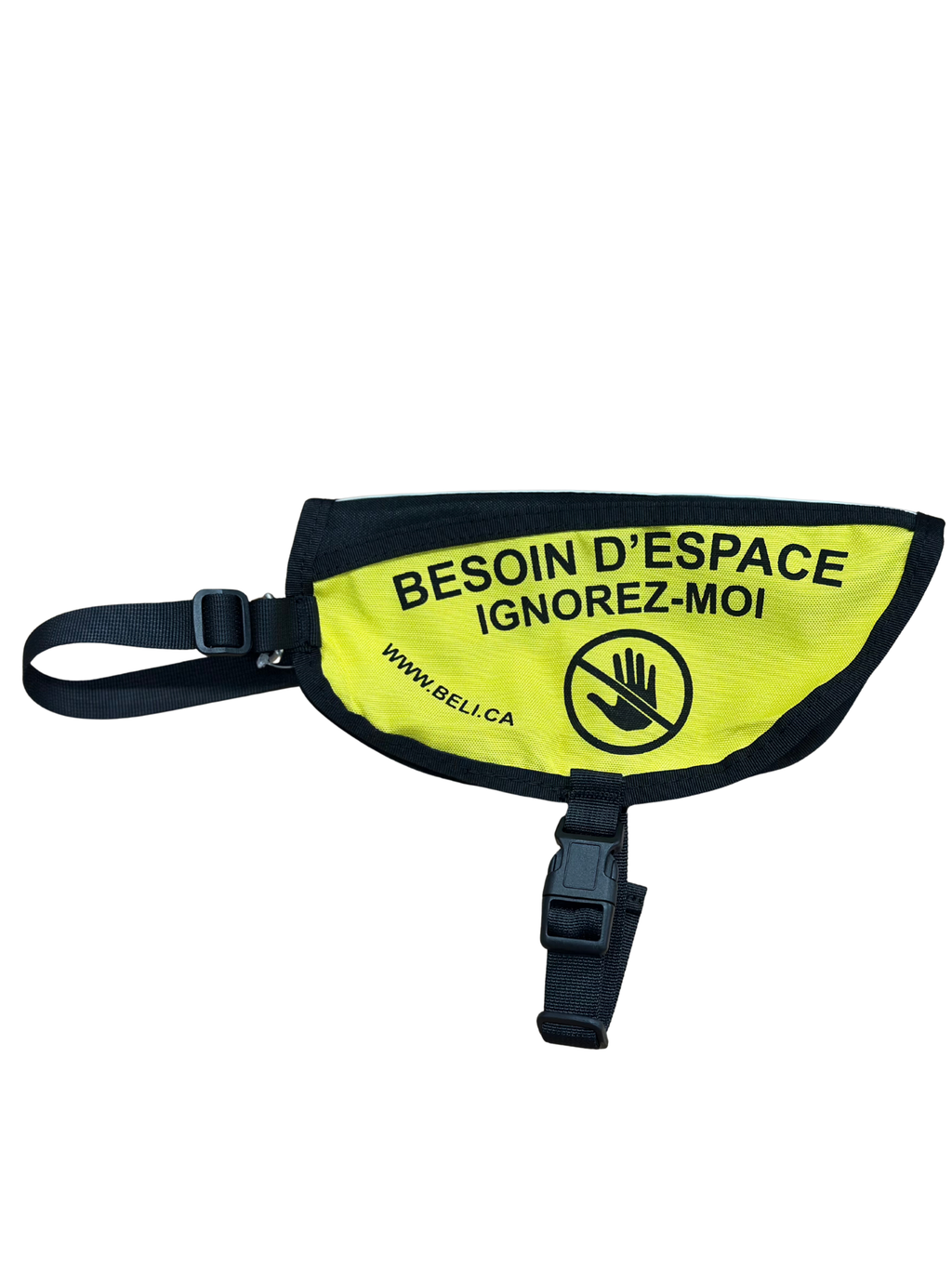 Beli - Dossard ''Besoin D'Espace''. Bêtes Gourmandes, spécialiste en nourriture et produits pour chien et chat en ligne et en magasin à Québec.