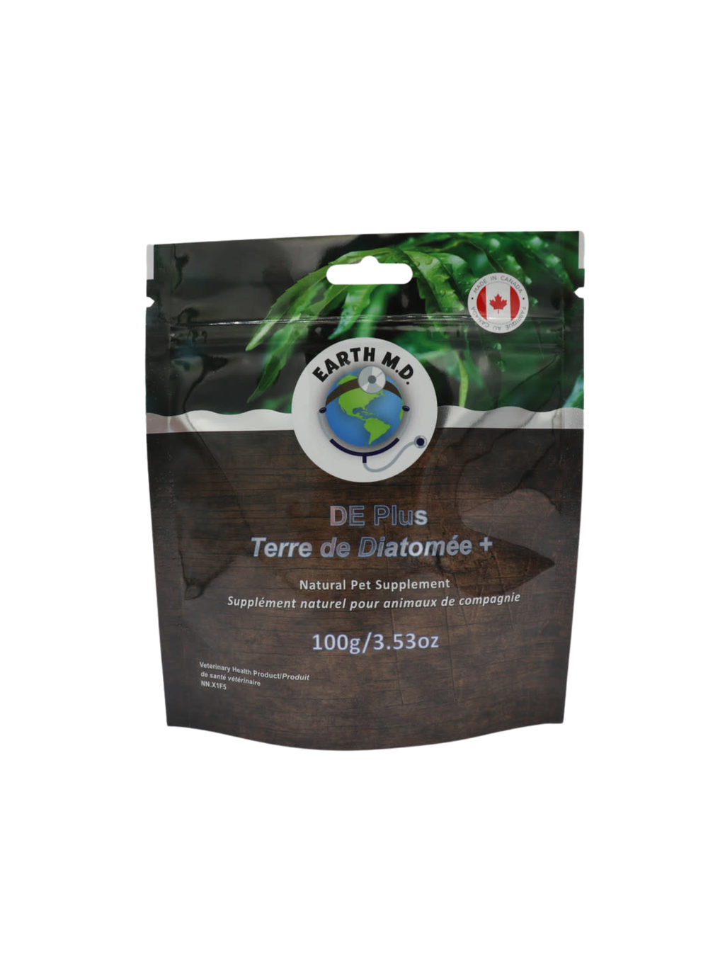 Earth Md - De+ Terre De Diatomée 100G. Bêtes Gourmandes, spécialiste en nourriture et produits pour chien et chat en ligne et en magasin à Québec.
