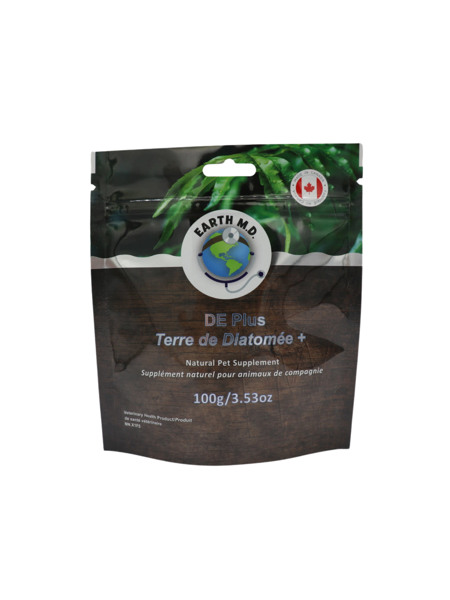 Earth Md - De+ Terre De Diatomée 100G. Bêtes Gourmandes, spécialiste en nourriture et produits pour chien et chat en ligne et en magasin à Québec.