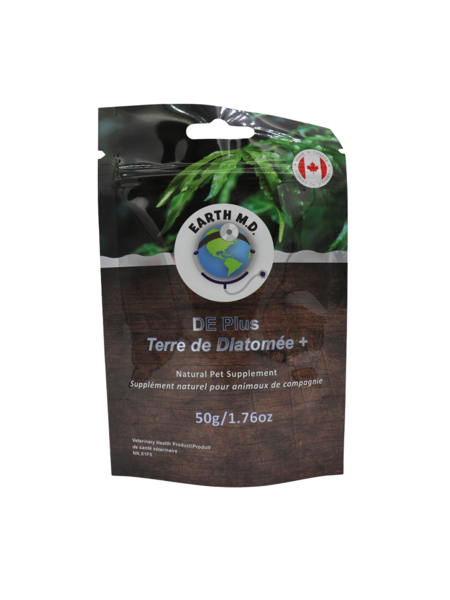 Earth Md - De+ Terre De Diatomée 100G. Bêtes Gourmandes, spécialiste en nourriture et produits pour chien et chat en ligne et en magasin à Québec.
