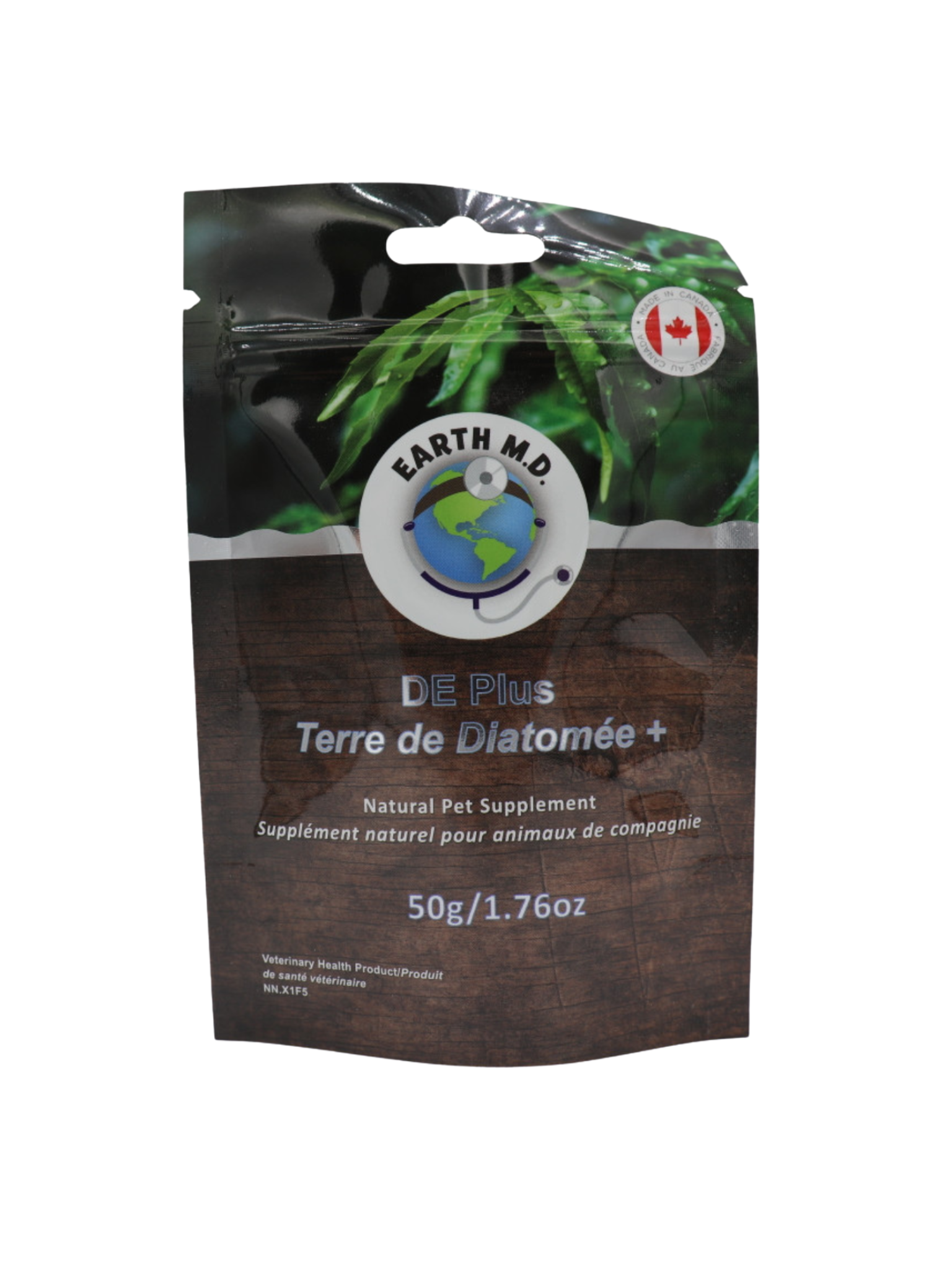 Earth Md - De+ Terre De Diatomée 50G. Bêtes Gourmandes, spécialiste en nourriture et produits pour chien et chat en ligne et en magasin à Québec.