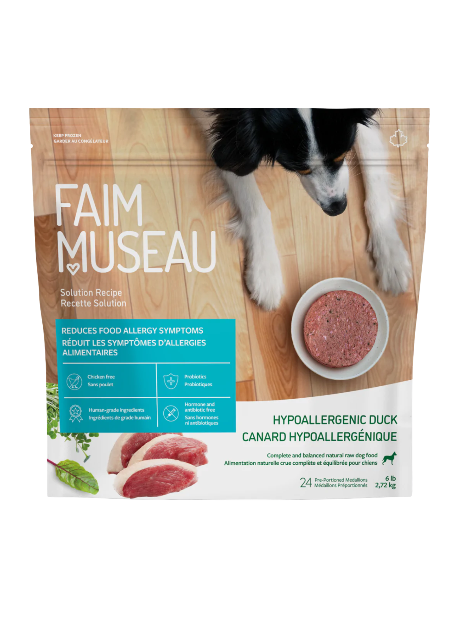 Faim Museau - Poulet & Canneberge Pour Chien. Bêtes Gourmandes, spécialiste en nourriture et produits pour chien et chat en ligne et en magasin à Québec.