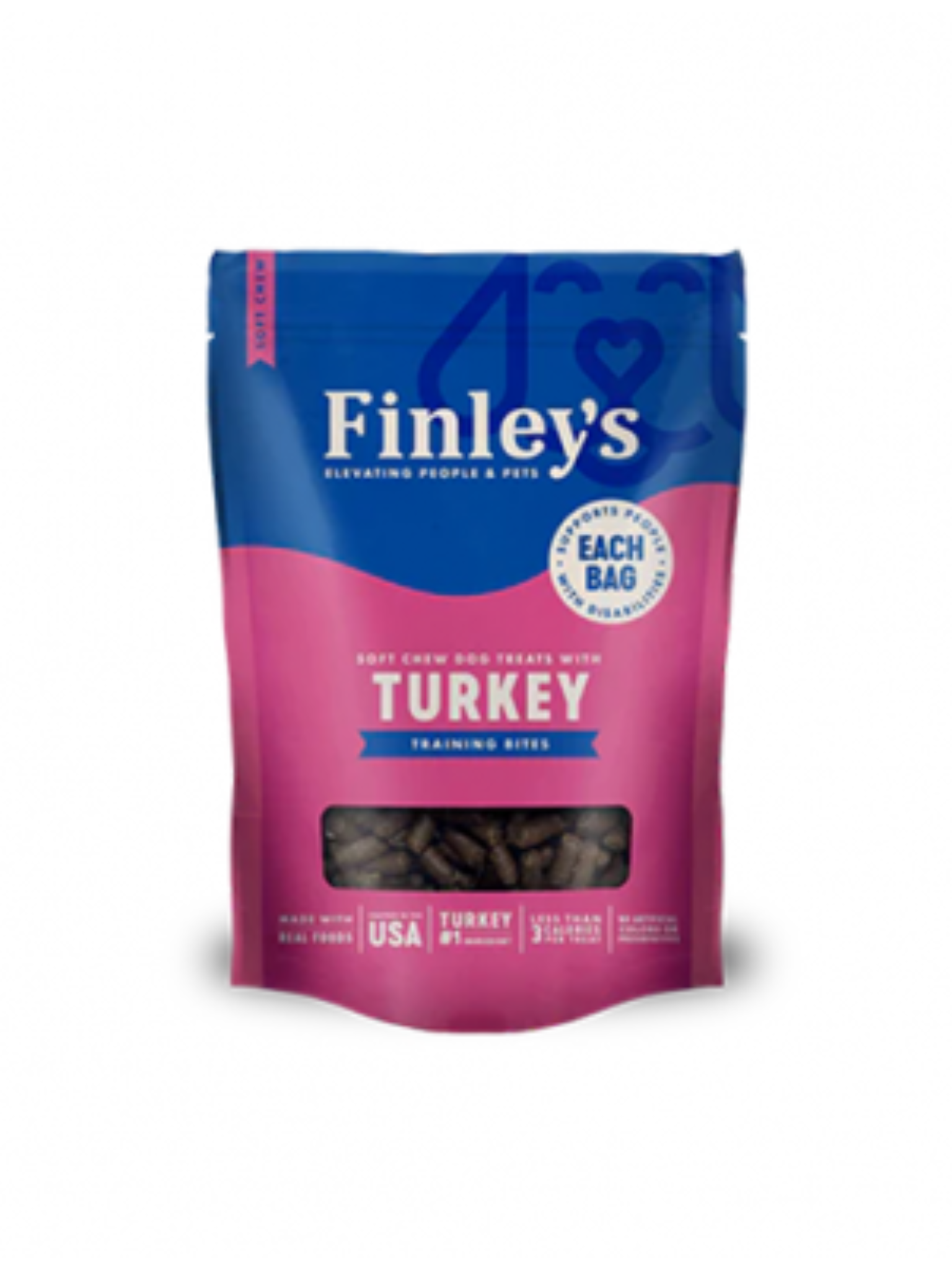 FINLEY'S - Gâterie d'entrainement à la dinde 6oz