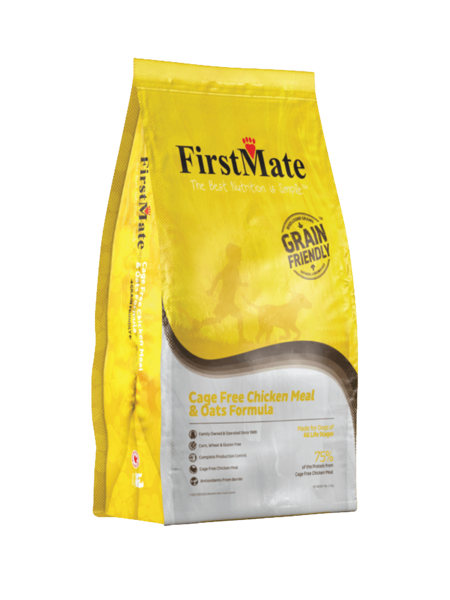 Firstmate - Recette poulet et avoine pour chien. Bêtes Gourmandes, boutique spécialisée alimentation, éducation et sports pour chien à Québec.