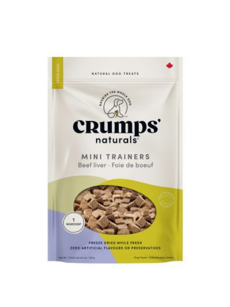 Crumps - Gâteries D'Entrainement Foie Boeuf. Bêtes Gourmandes, spécialiste en nourriture et produits pour chien et chat en ligne et en magasin à Québec.