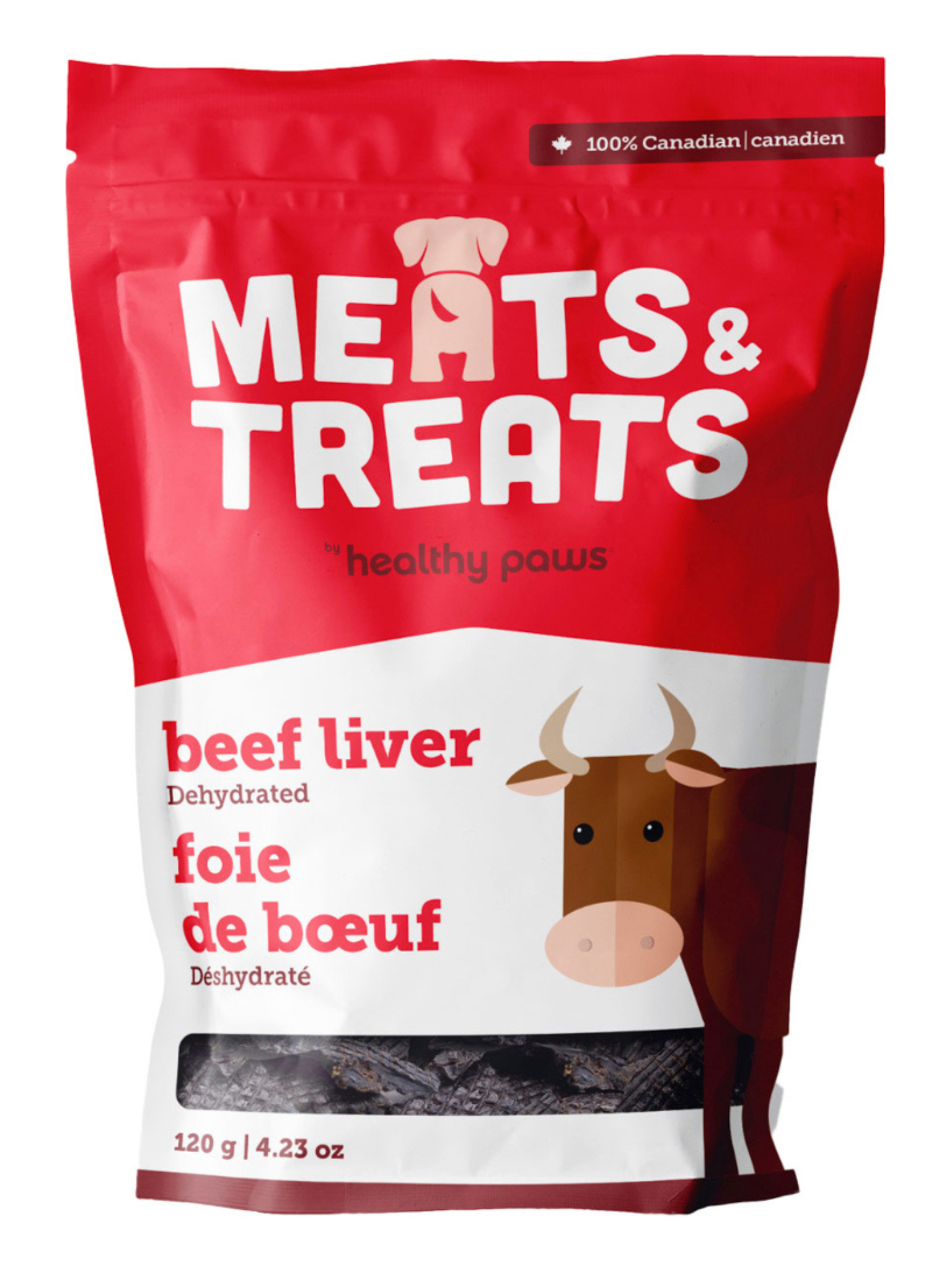 HEALTHY PAWS - Foie de boeuf 120g