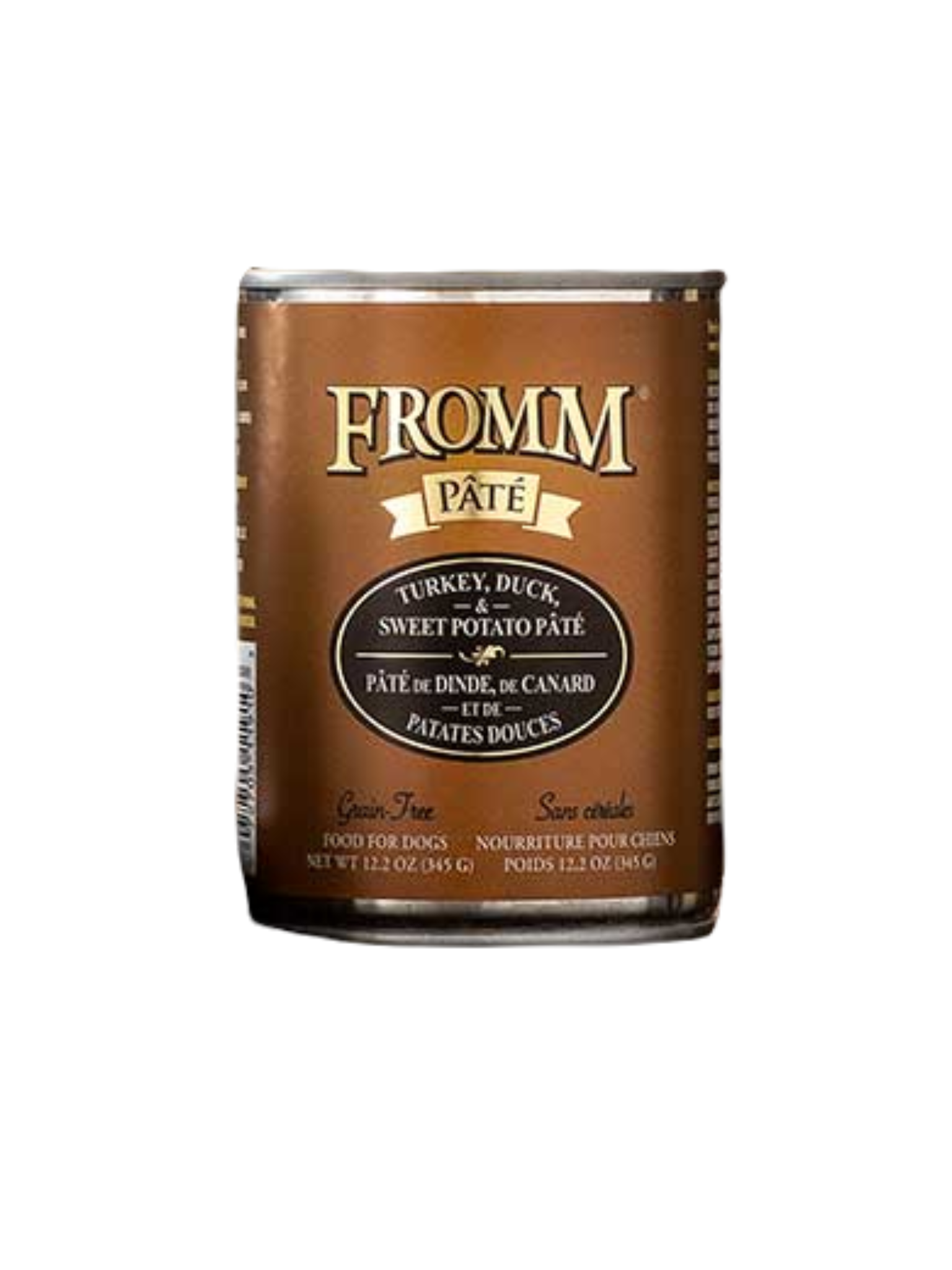 FROMM - Pâté de dinde 345 g. Bêtes Gourmandes, boutique spécialisée alimentation, éducation et sports pour chien à Québec.