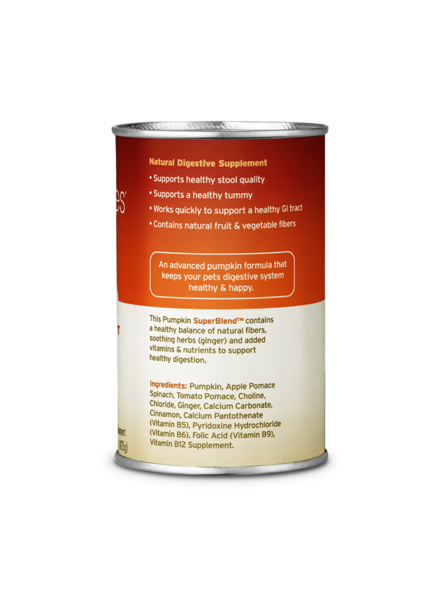 Fruitables - Supplément Digestif À La Citrouille 15Oz. Bêtes Gourmandes, spécialiste en nourriture et produits pour chien et chat en ligne et en magasin à Québec.