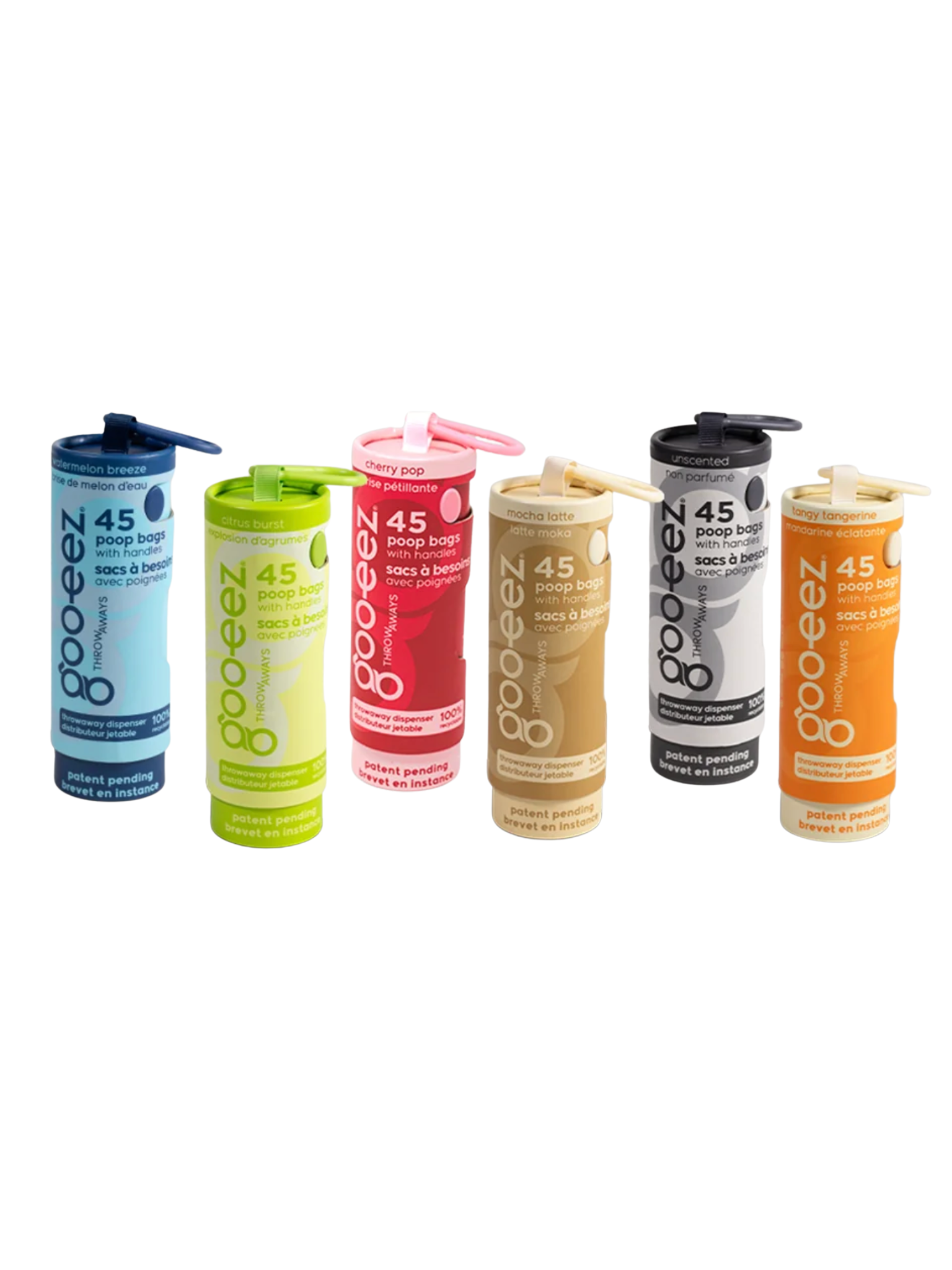 GOO-EEZ - Distributeur de sac à caca avec fragrance (45 sacs). Bêtes Gourmandes, boutique spécialisée alimentation, éducation et sports pour chiens à Québec.