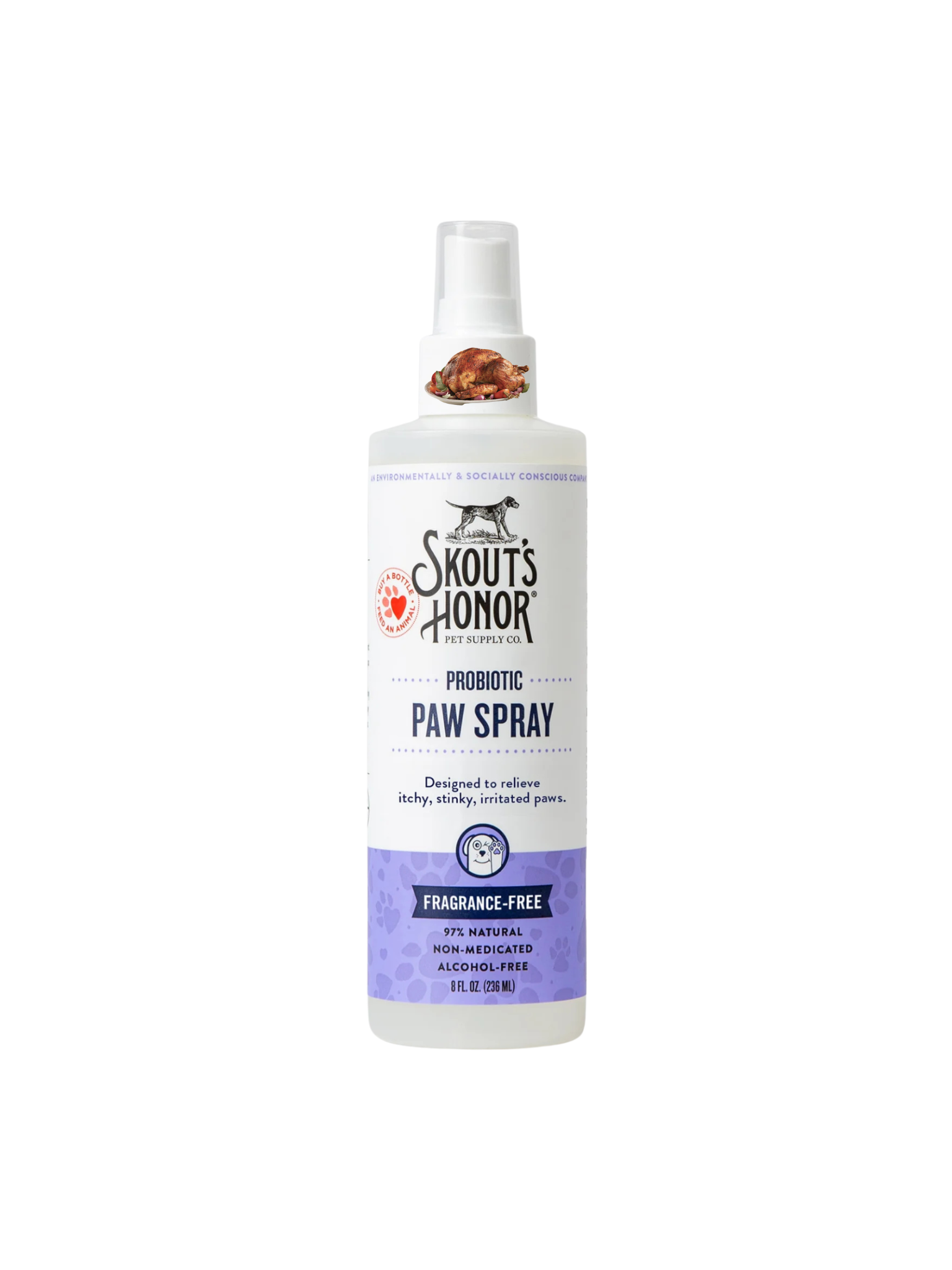 SKOUT'S HONOR - Vaporisateur pour coussinets avec probiotique 8oz