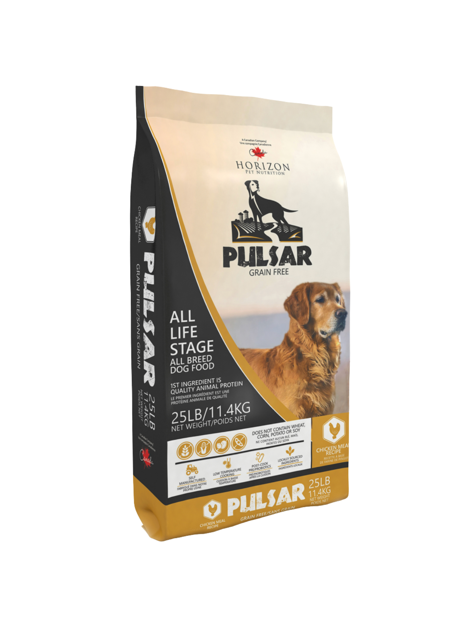Horizon - Pulsar Sans Grains Poulet Chien. Bêtes Gourmandes, spécialiste en nourriture et produits pour chien et chat en ligne et en magasin à Québec.

