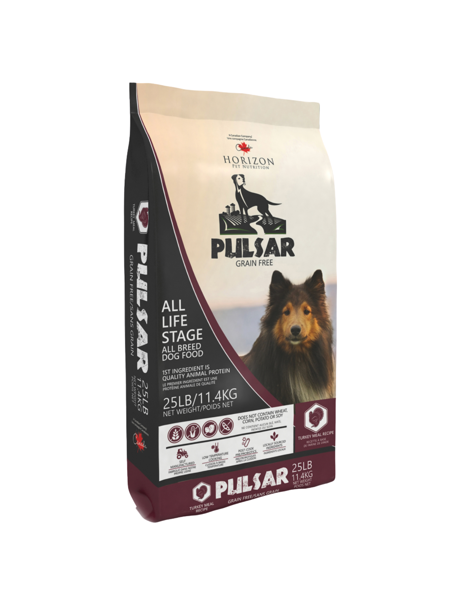 Horizon - Pulsar Sans Grains Dinde Chien. Bêtes Gourmandes, spécialiste en nourriture et produits pour chien et chat en ligne et en magasin à Québec.

