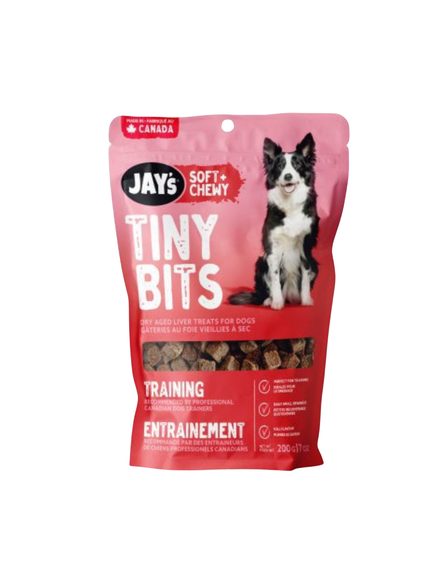 Jay'S - Gâteries D'Entraînement (Porc). Bêtes Gourmandes, spécialiste en nourriture et produits pour chien et chat en ligne et en magasin à Québec.