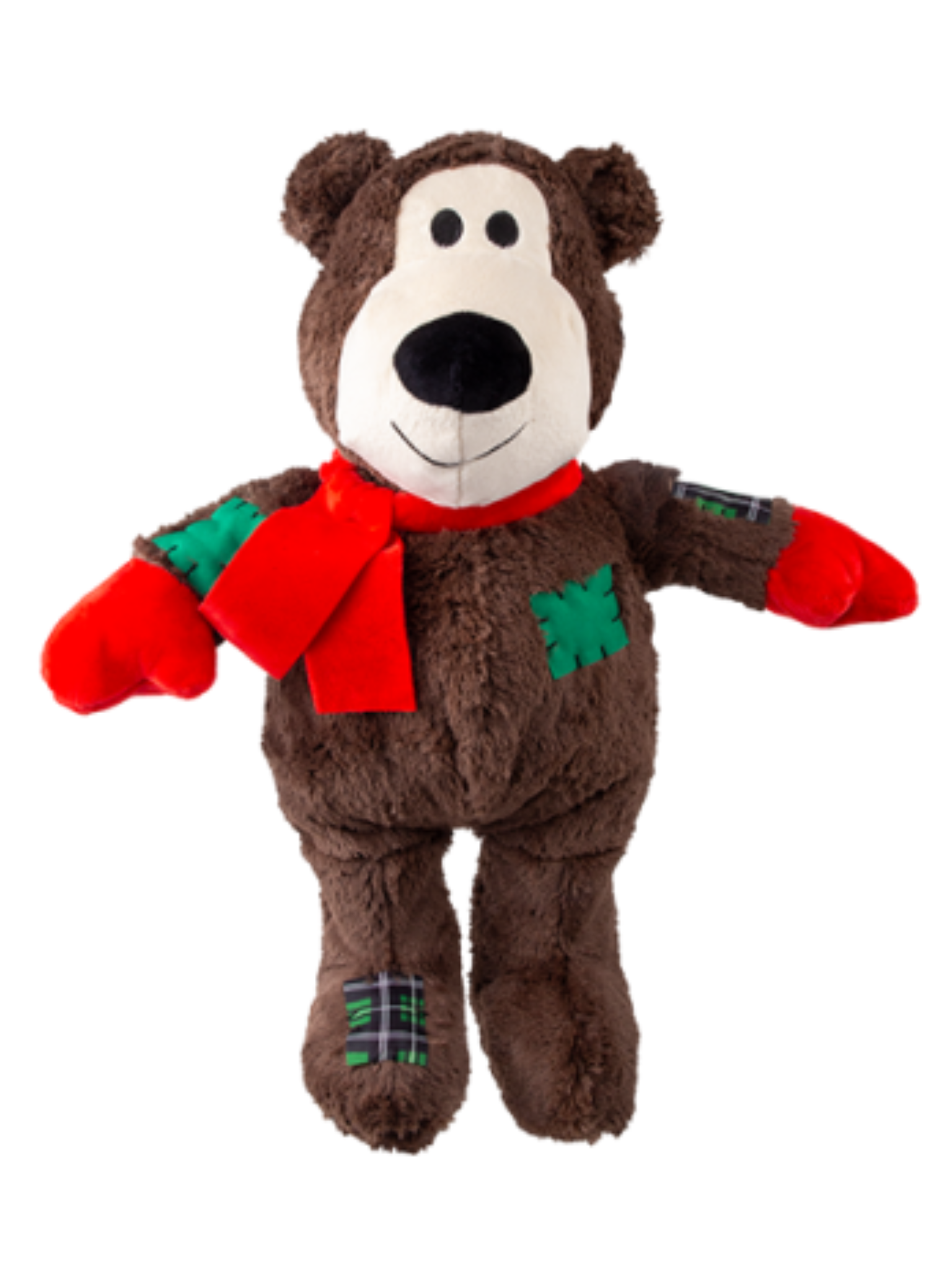 KONG - Ourson de noël géant. Bêtes Gourmandes, boutique spécialisée alimentation, éducation et sports pour chiens à Québec.