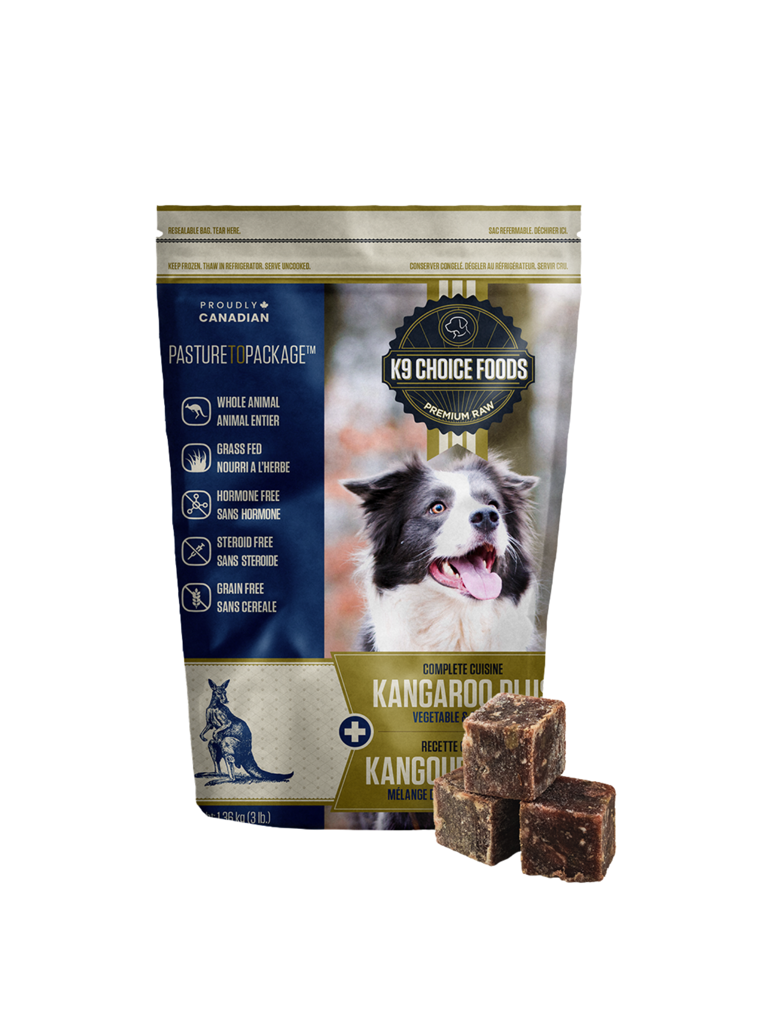 K9 CHOICE - Kangourou plus 3 lbs