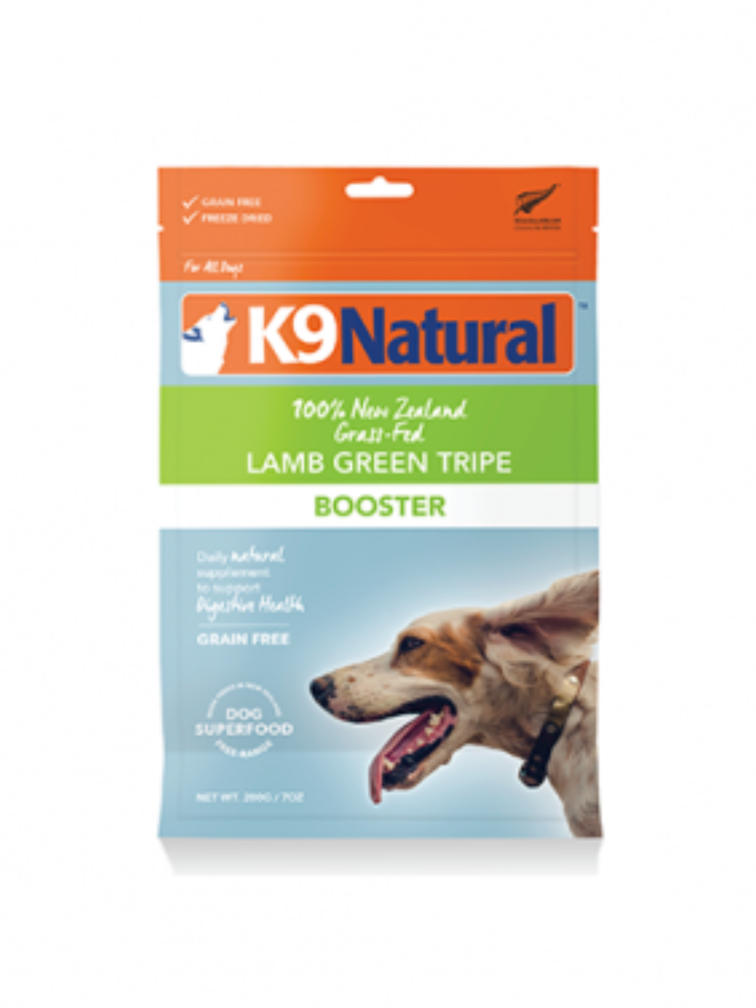 K9 NATURAL - Morceaux lyophilisés à base de tripe verte d'agneau 200g