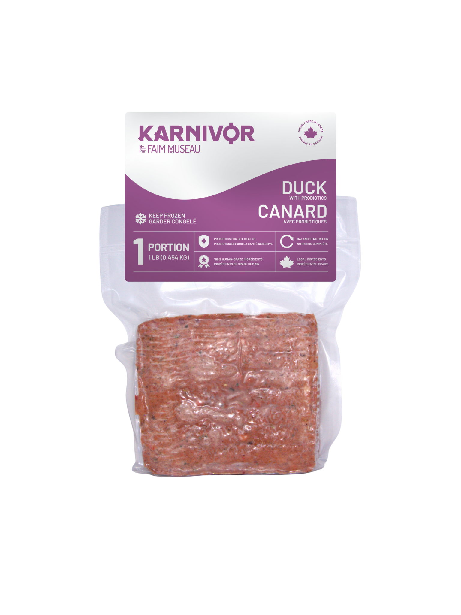 KARNIVOR - Échantillon de 1lbs. Bêtes Gourmandes, boutique spécialisée alimentation, éducation et sports pour chiens à Québec.