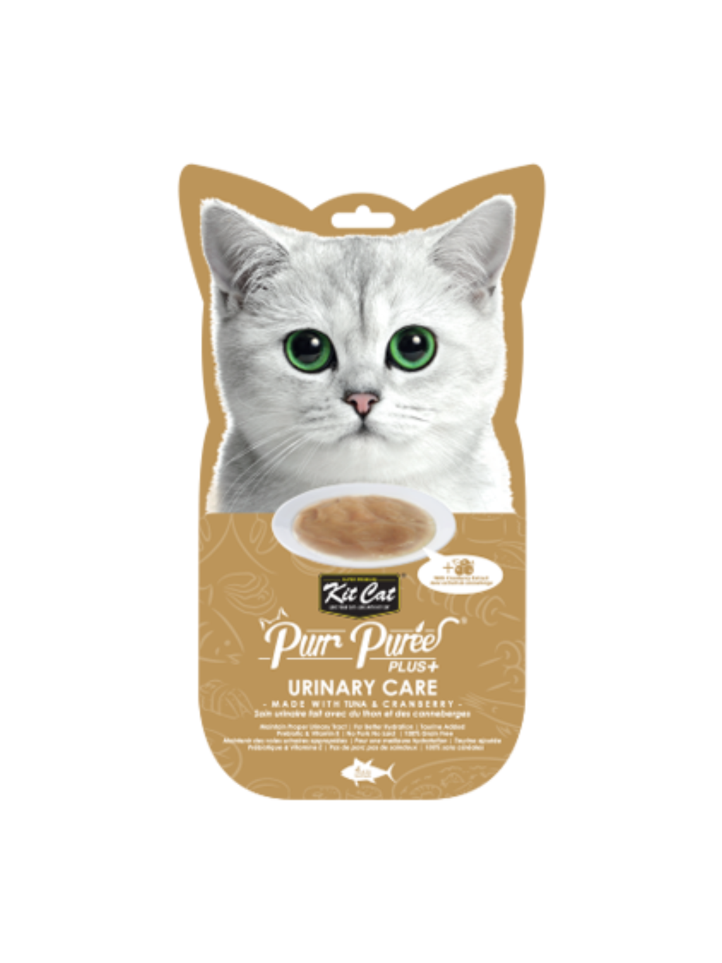 Le KIT CAT Tube de Pâté Soins Urinaires est une friandise créée par des nutritionnistes pour les chats. Bêtes Gourmandes spécialiste en nutrition animale et comportement canin à Québec.