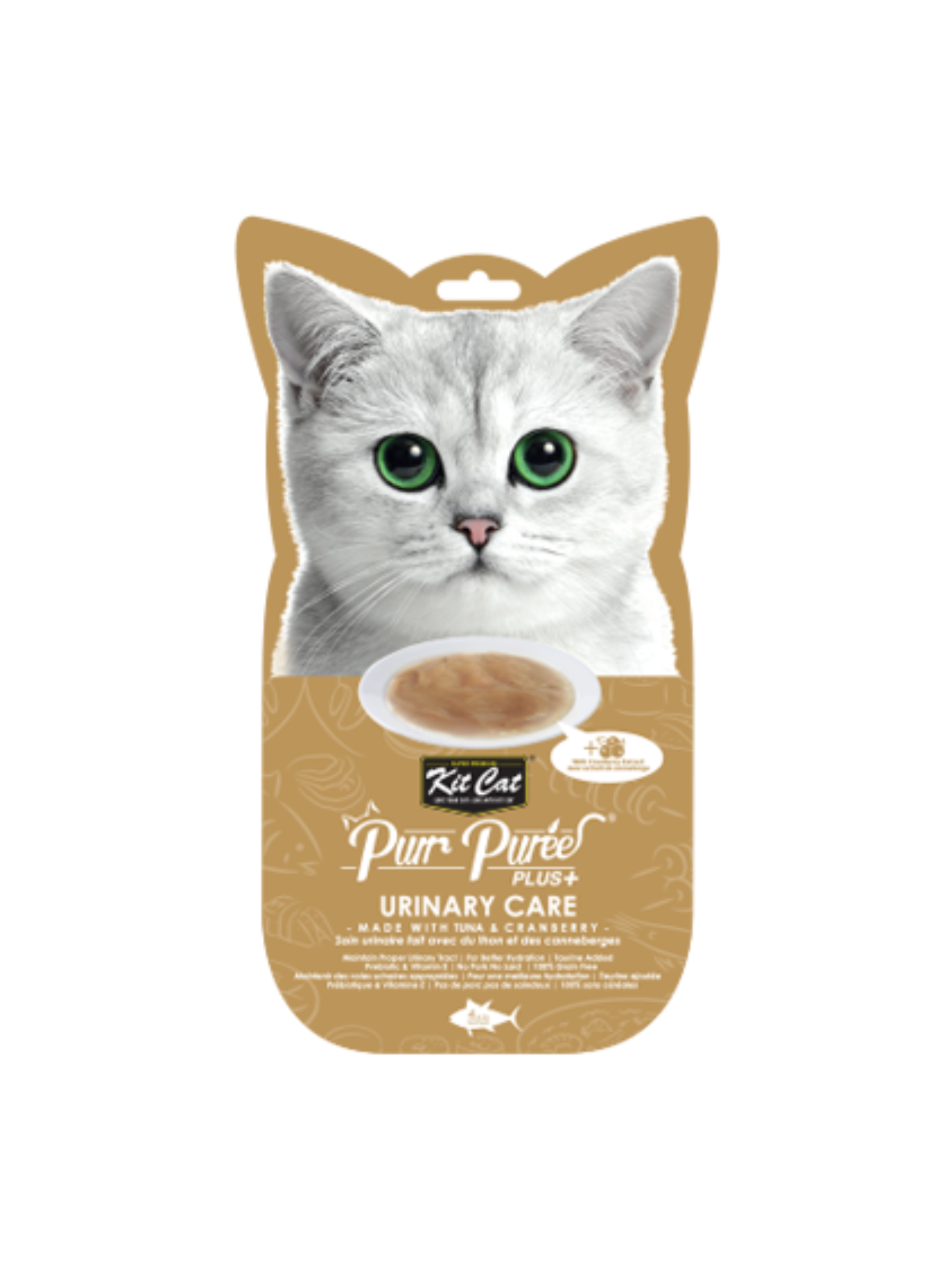 Le KIT CAT Tube de Pâté Soins Urinaires est une friandise créée par des nutritionnistes pour les chats. Bêtes Gourmandes spécialiste en nutrition animale et comportement canin à Québec.