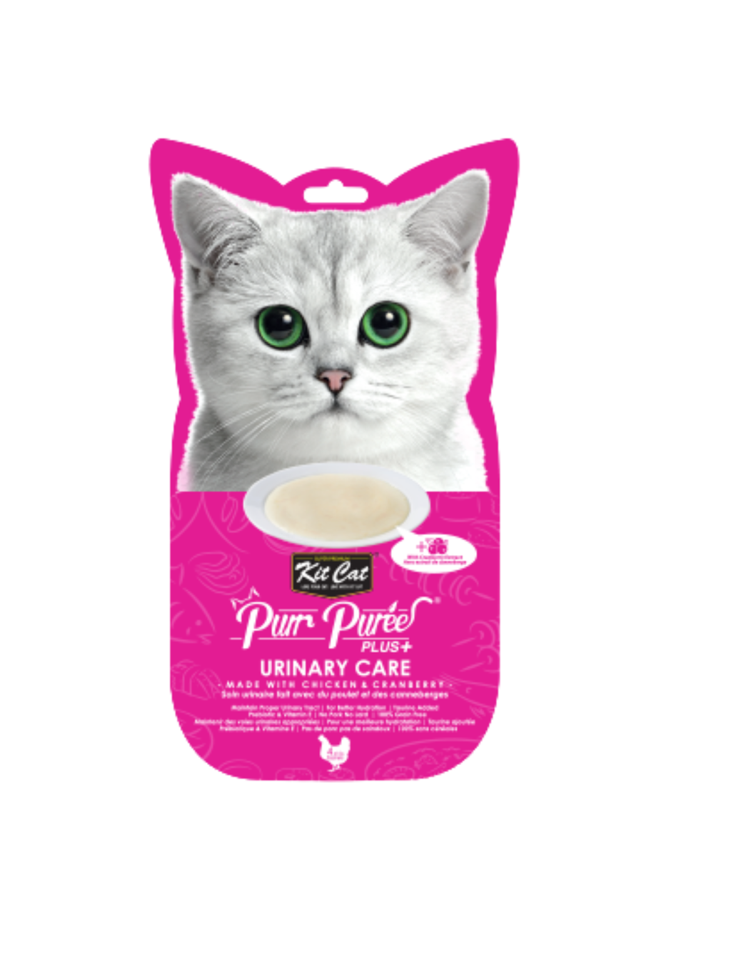 Le KIT CAT Tube de Pâté Soins Urinaires est une friandise créée par des nutritionnistes pour les chats. Bêtes Gourmandes spécialiste en nutrition animale et comportement canin à Québec.