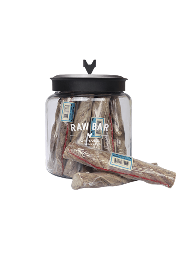 RAW BAR - Oesophage de boeuf lyophilisé. Bêtes Gourmandes spécialiste en nutrition et produits pour chien et chat à Québec.