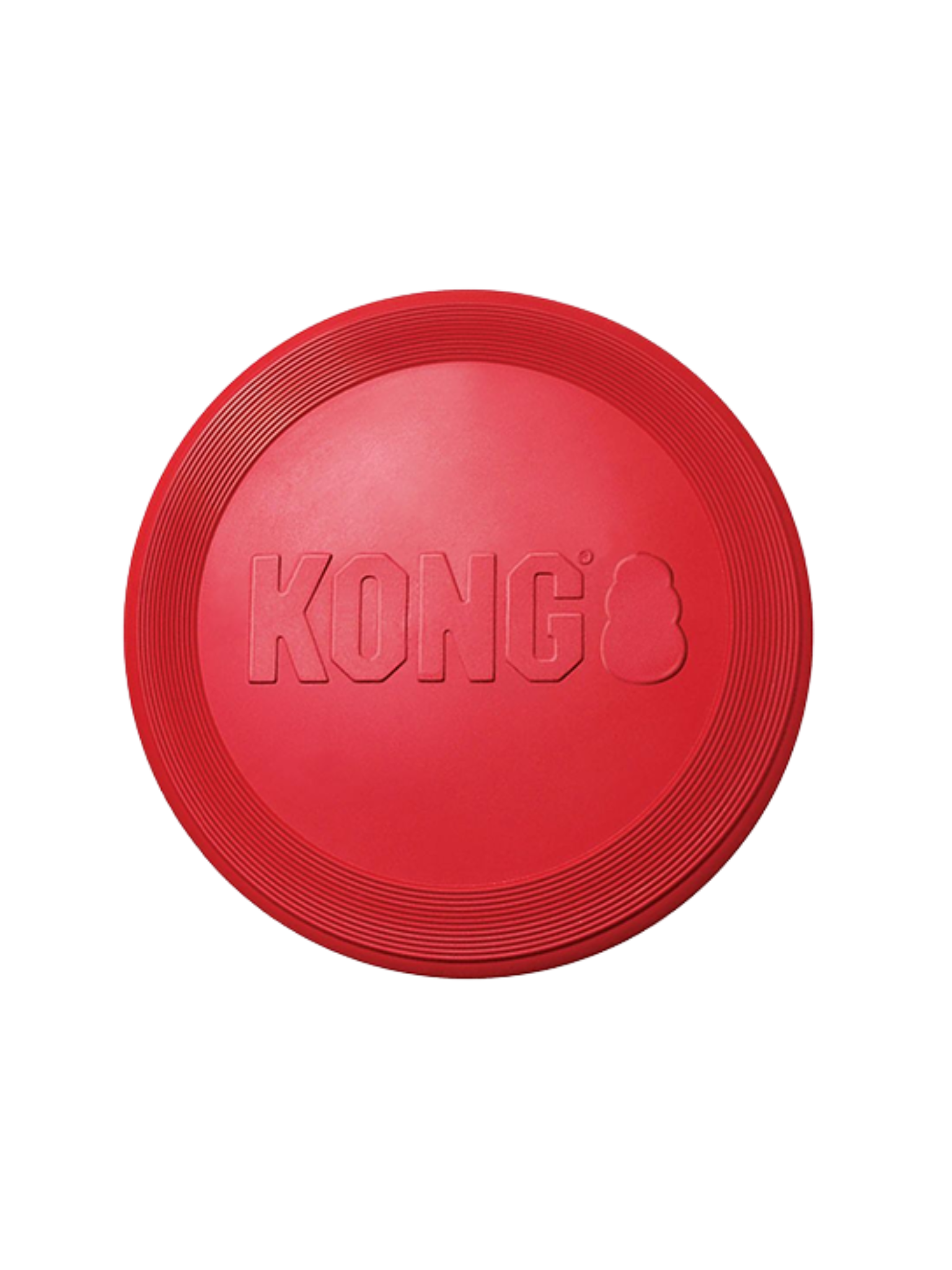 Kong - Disque Volant Rouge. Bêtes Gourmandes, spécialiste en nourriture et produits pour chien et chat en ligne et en magasin à Québec.
