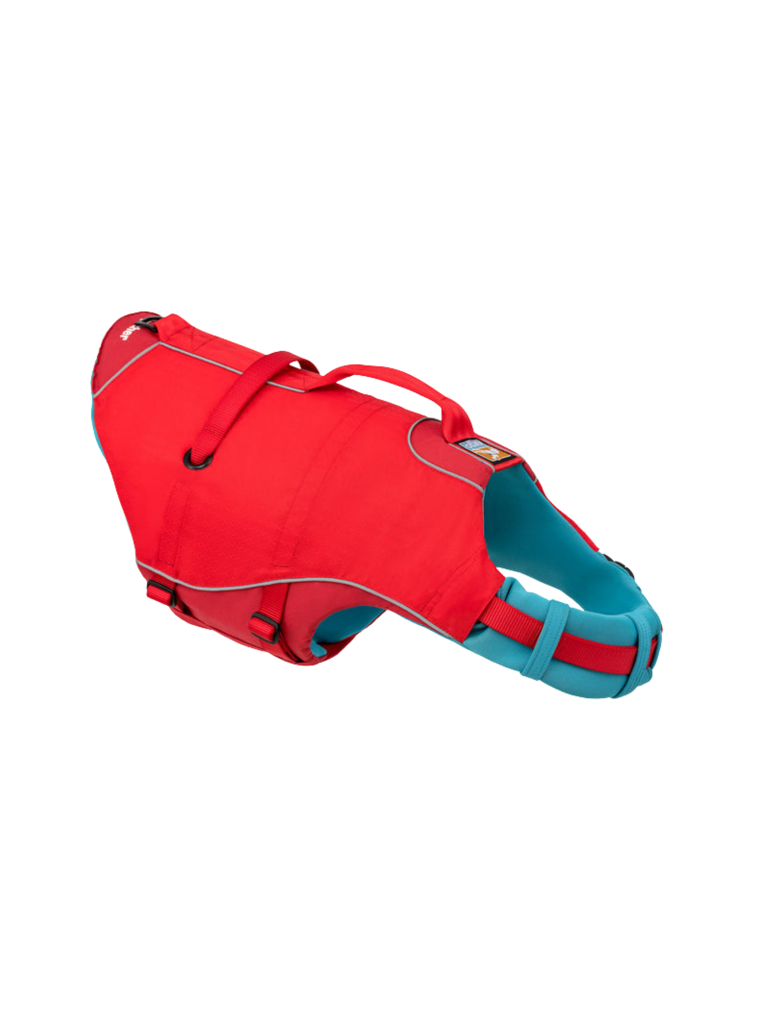 CELA DEVRAIT ÊTRE LA PREMIÈRE CHOSE QUE VOUS EMBALLEZ POUR UNE JOURNÉE À LA PLAGE OU AU LAC. Même si votre chiot est le Michael Phelps du monde canin, il est préférable de jouer la sécurité avec le gilet de sauvetage Surf 'n Turf. Cela aidera votre chien à conserver son énergie pendant qu'il nage, afin qu'il puisse rester dehors plus longtemps en toute sécurité. La couche de flottaison du Surf 'n Turf est profilée et confortable, quelle que soit l'activité de votre chien. Il comporte deux anneaux en D métal