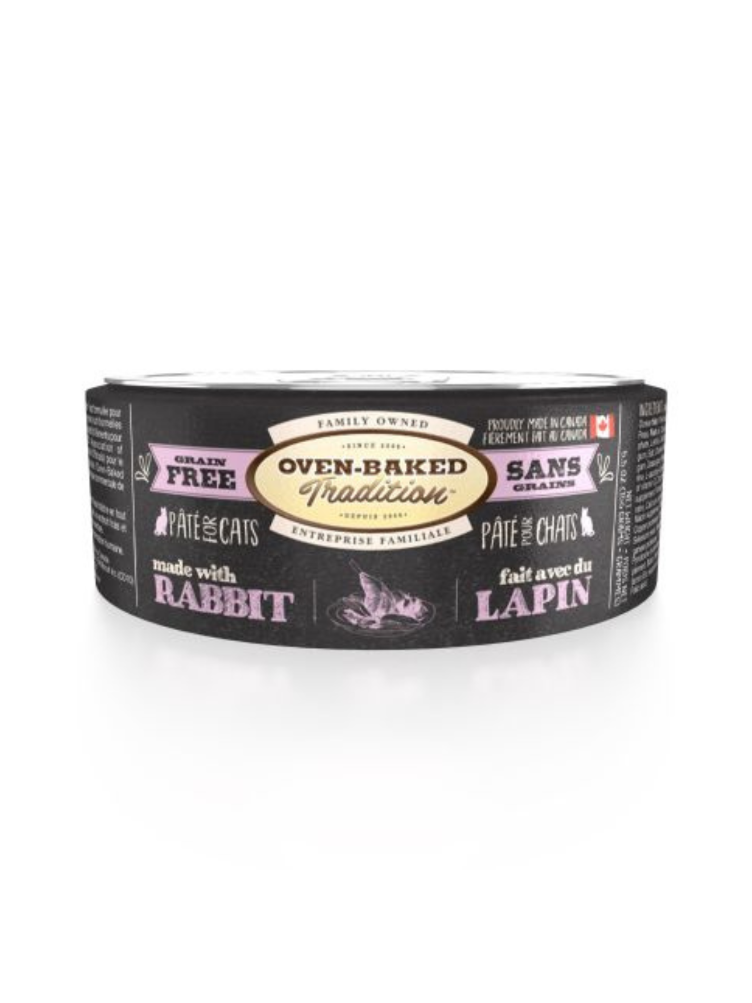 OBT - Pâté de lapin pour chat. Bêtes Gourmandes, boutique spécialisée alimentation, éducation et sports pour chiens à Québec.