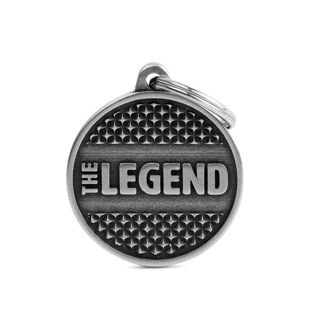 MYFAMILY - Médaille '' The Legend '' argent