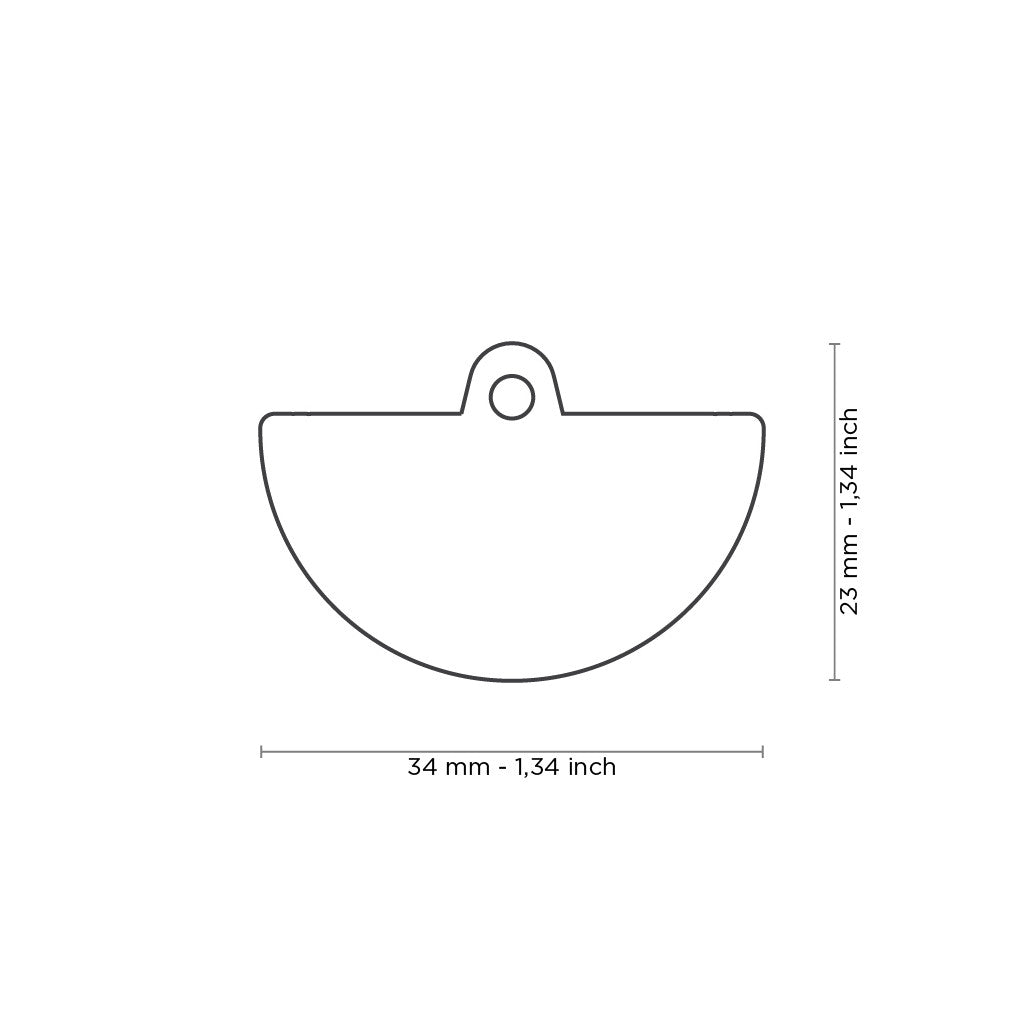 MYFAMILY - Médaille melon d'eau
