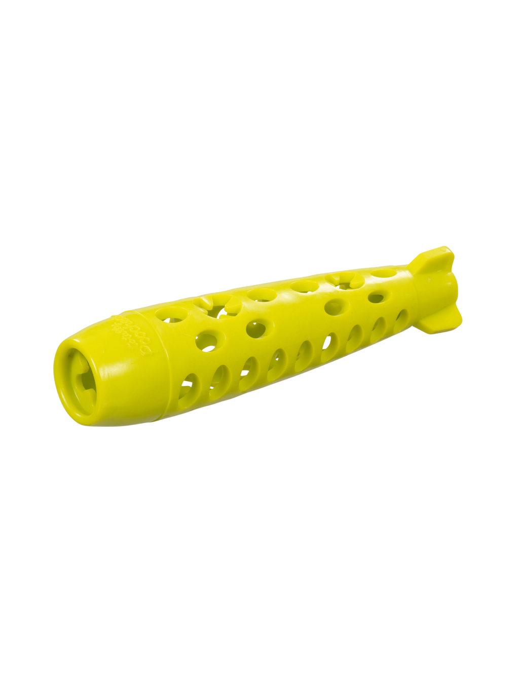 Les jouets Totally Pooched de Messy Mutts ont tout pour plaire : couleurs vibrantes, texture agréable, durabilité et sifflet couineur sur certains modèles.
