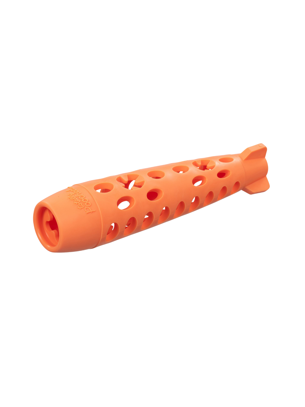 Les jouets Totally Pooched de Messy Mutts ont tout pour plaire : couleurs vibrantes, texture agréable, durabilité et sifflet couineur sur certains modèles.
