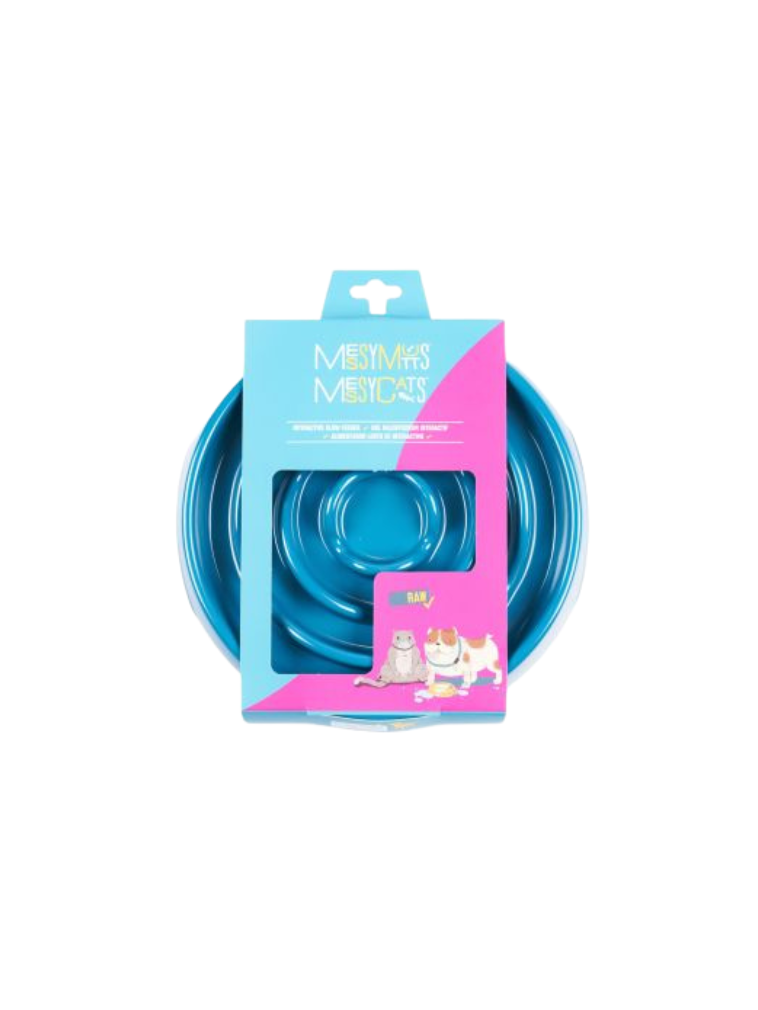 MESSY MUTTS - Bol ralentisseur 1.75 tasses. Bêtes Gourmandes, boutique spécialisée alimentation, éducation et sports pour chiens à Québec.